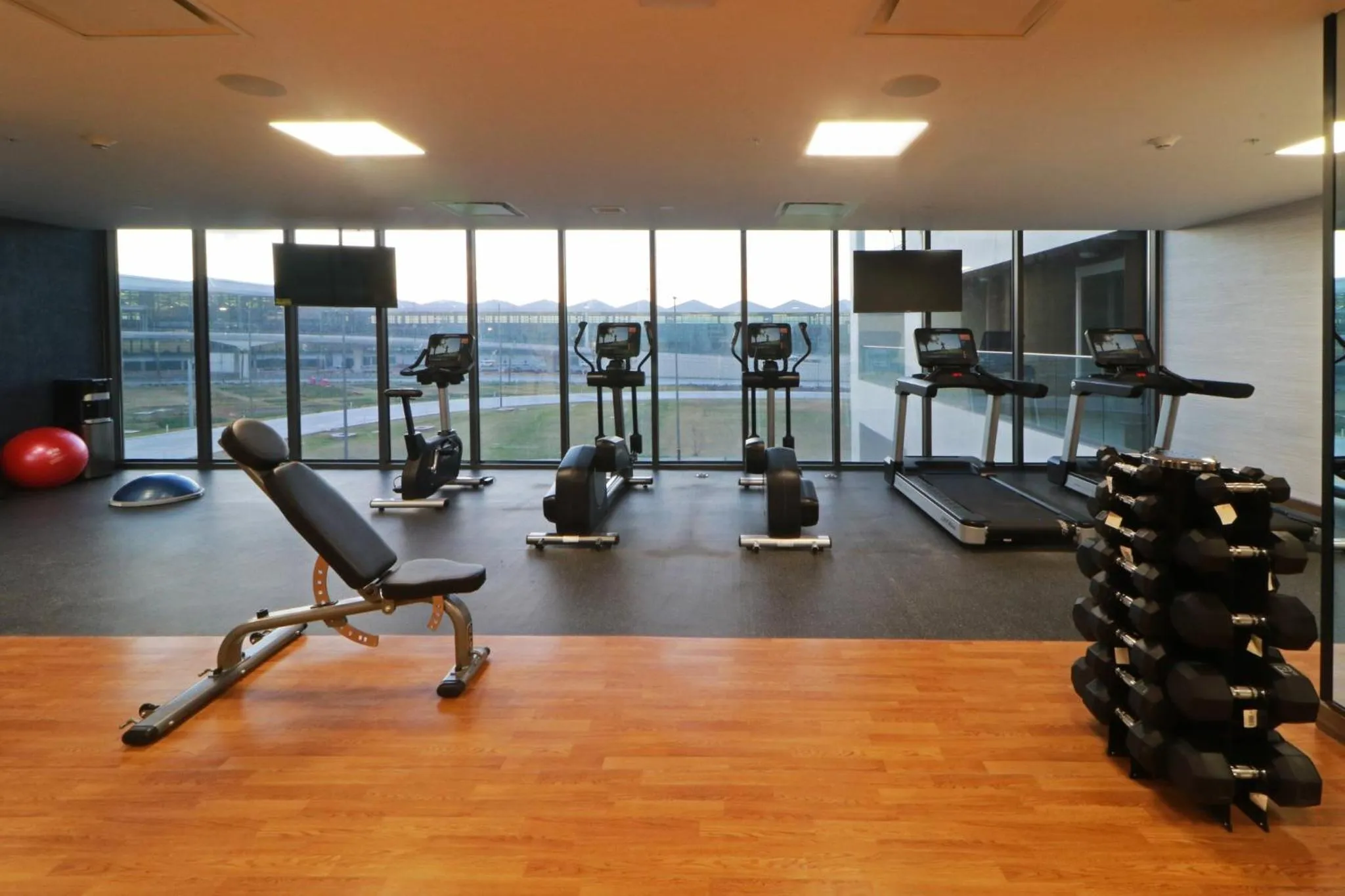 Fitness centre/facilities in Holiday Inn & Suites - Mexico Felipe Angeles Airport by IHG