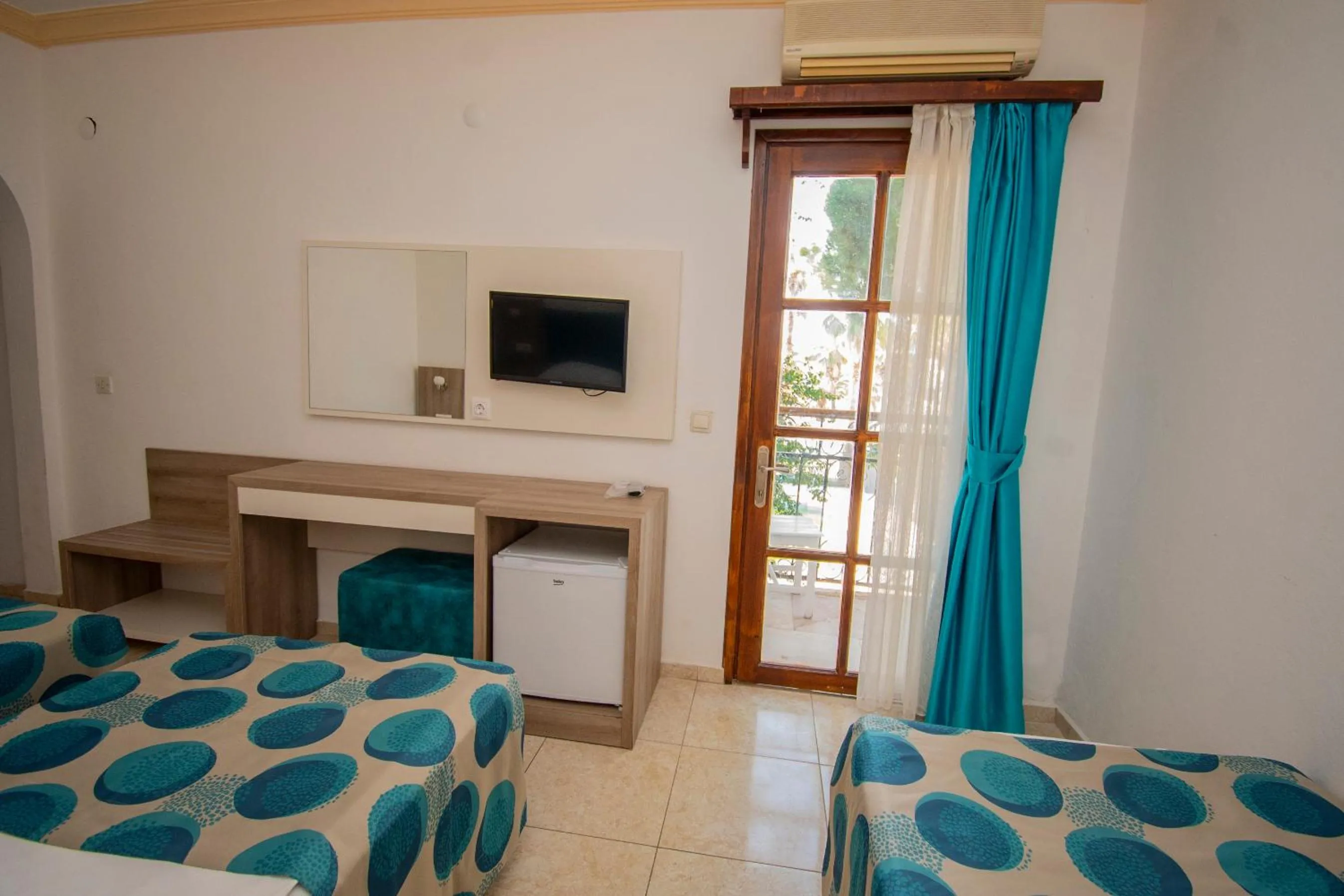 Bed in Sami Beach Hotel- All Inclusive