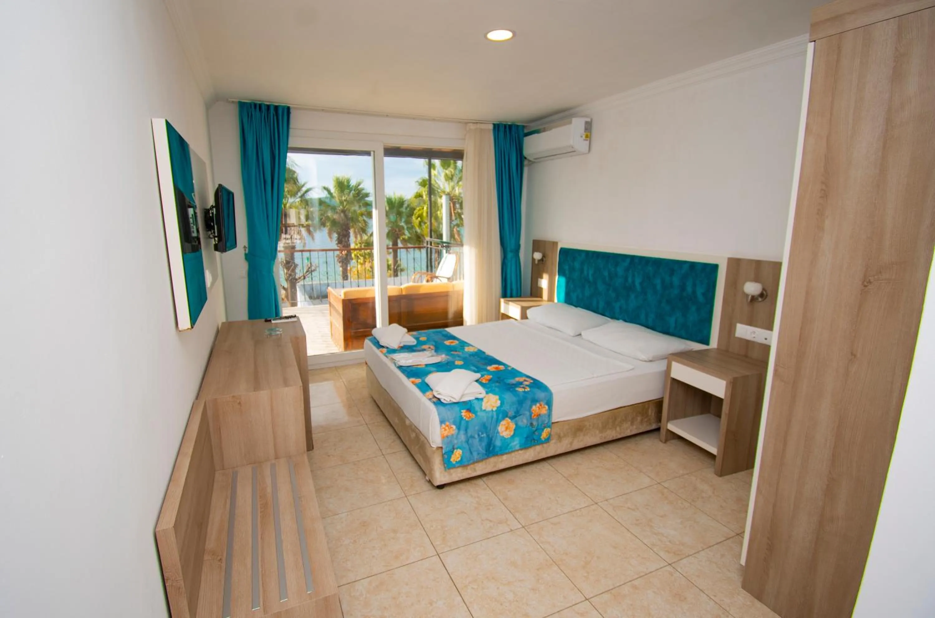 Bed in Sami Beach Hotel- All Inclusive