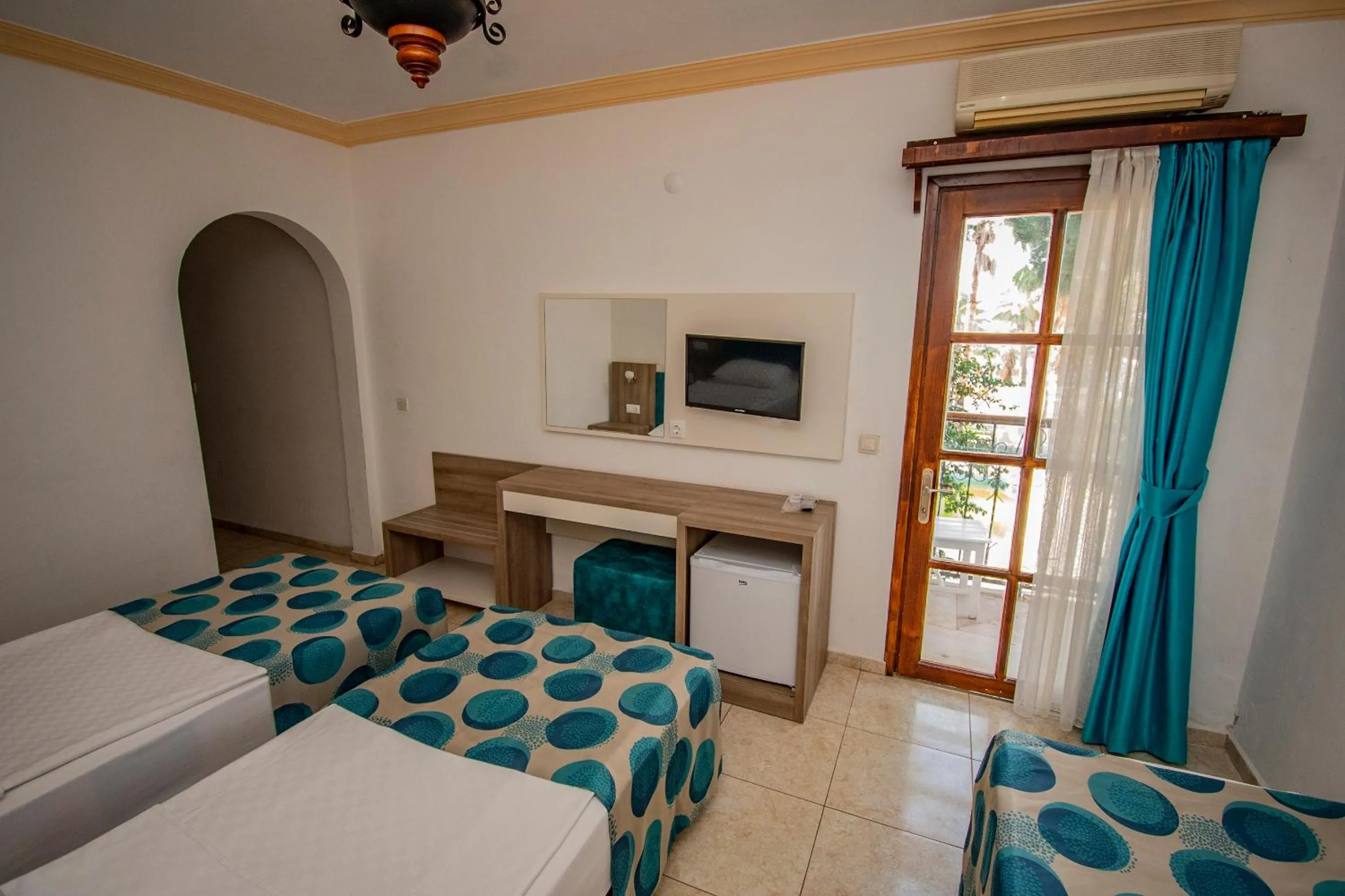 Bed in Sami Beach Hotel- All Inclusive