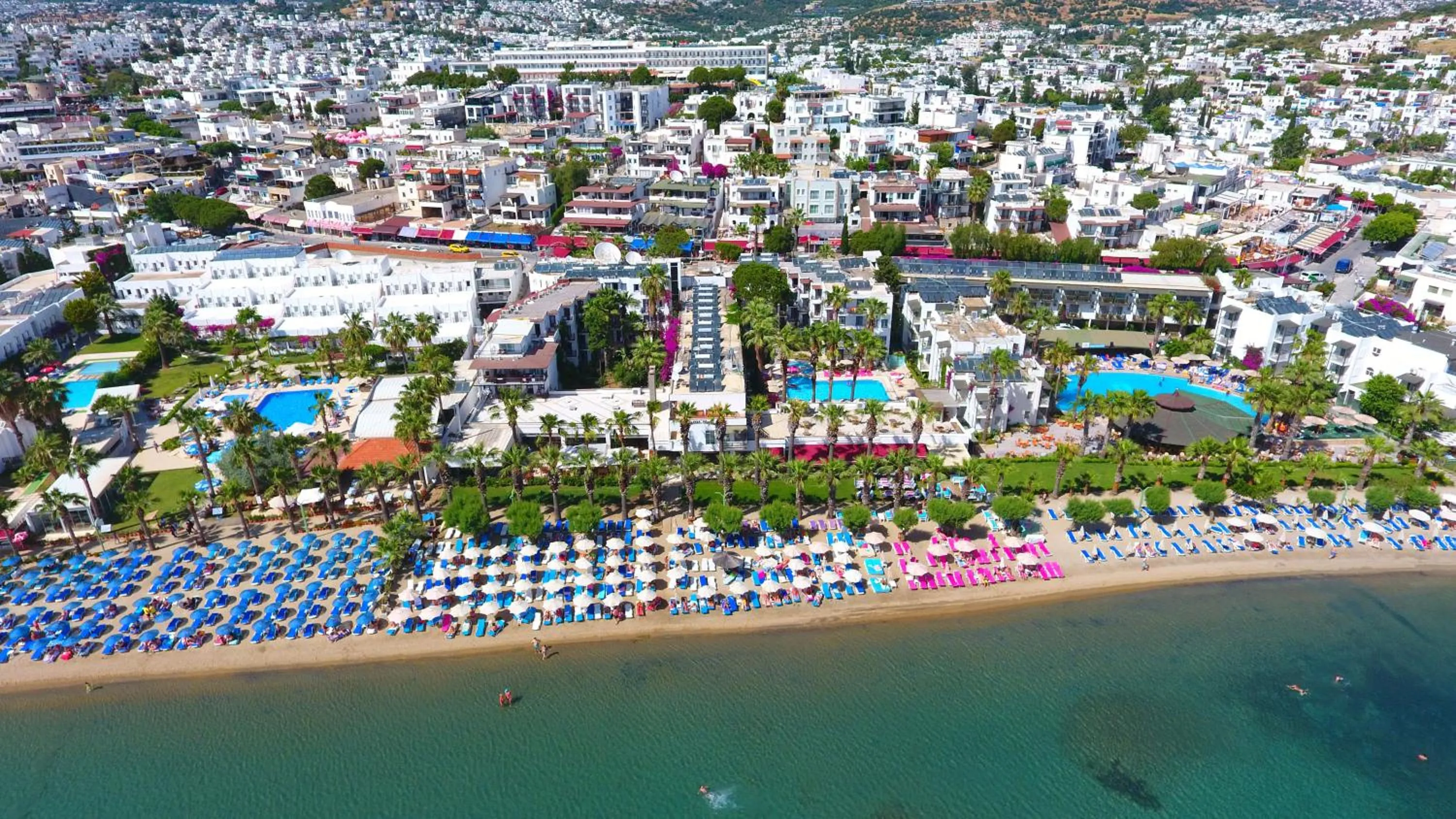 Property building in Sami Beach Hotel- All Inclusive