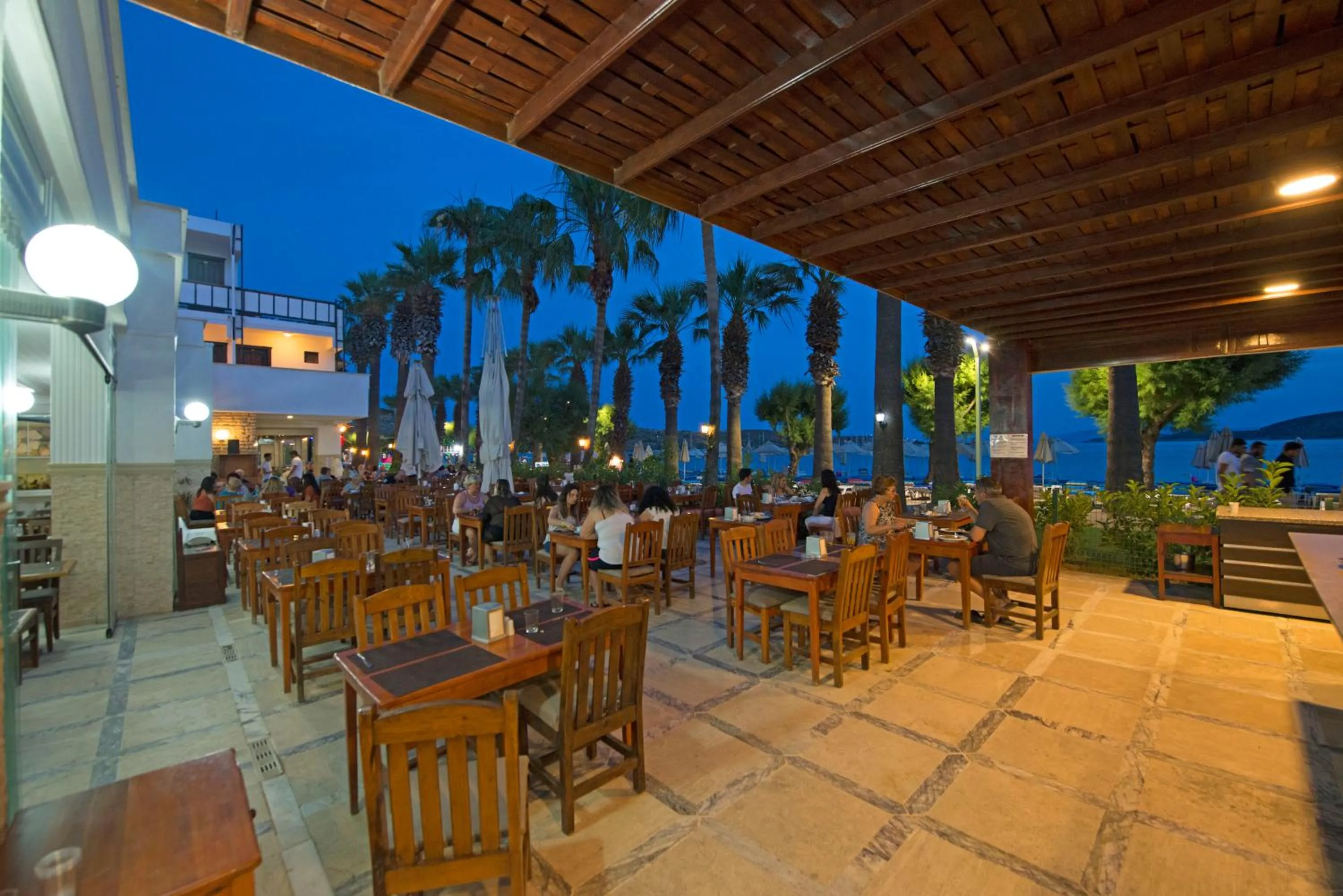 Restaurant/places to eat in Sami Beach Hotel- All Inclusive