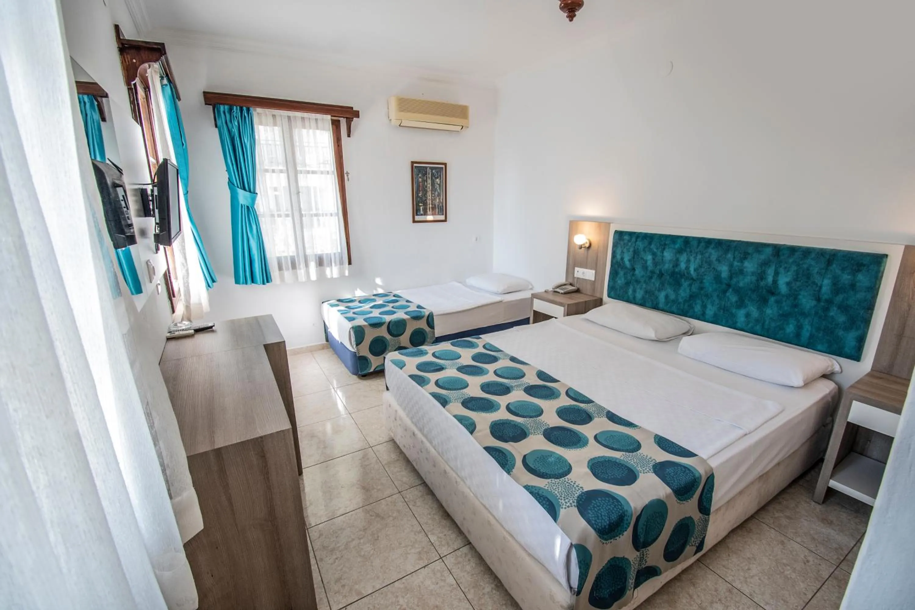 Bed in Sami Beach Hotel- All Inclusive