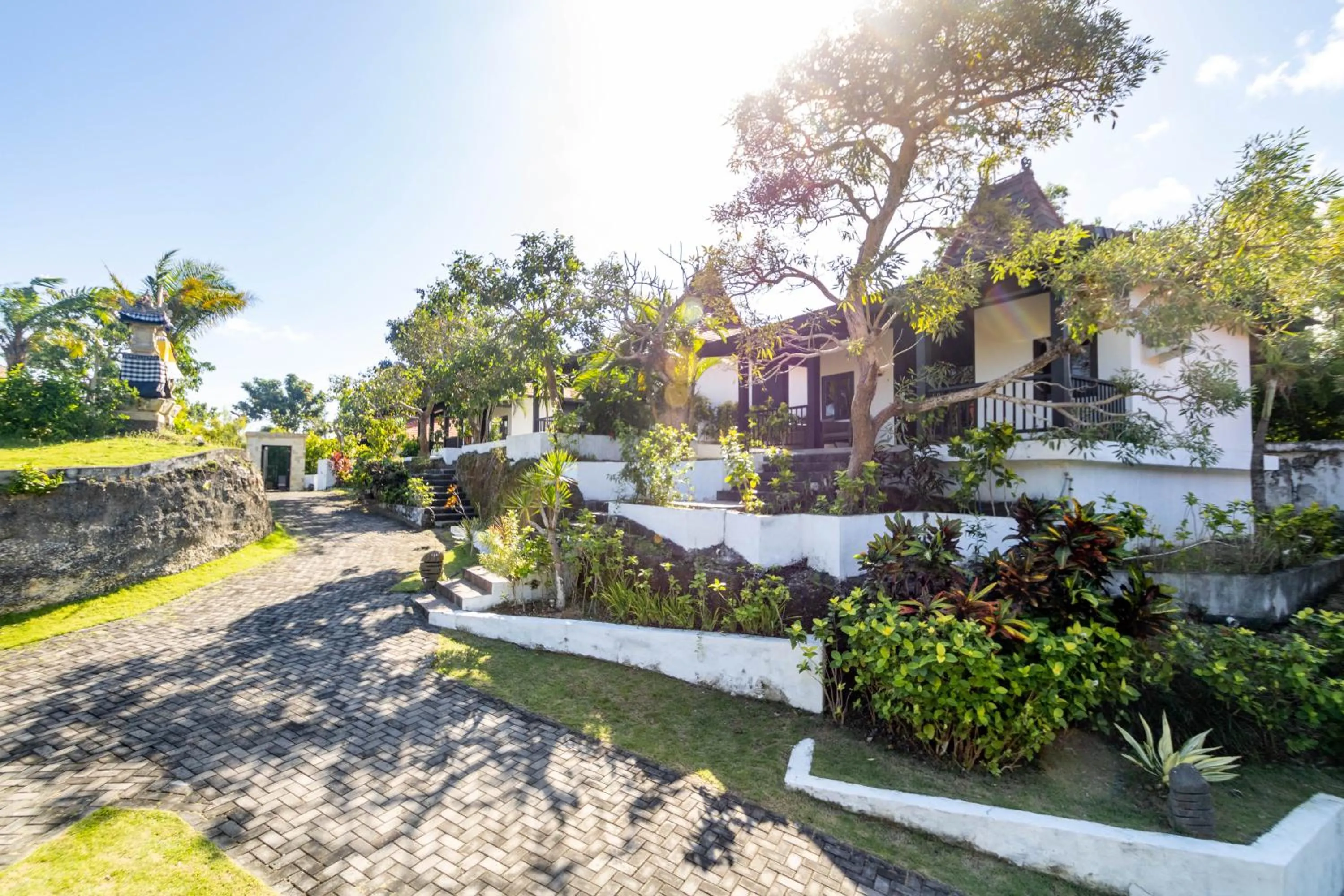 Garden in Surya Melasti Beach Villa