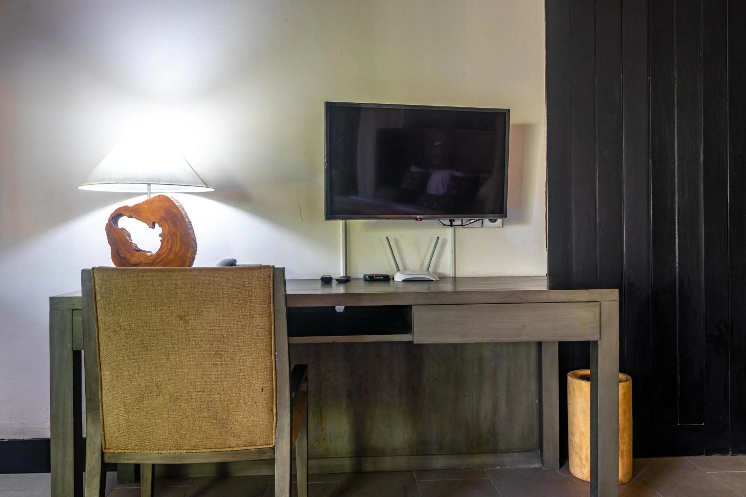 Communal lounge/ TV room in Surya Melasti Beach Villa