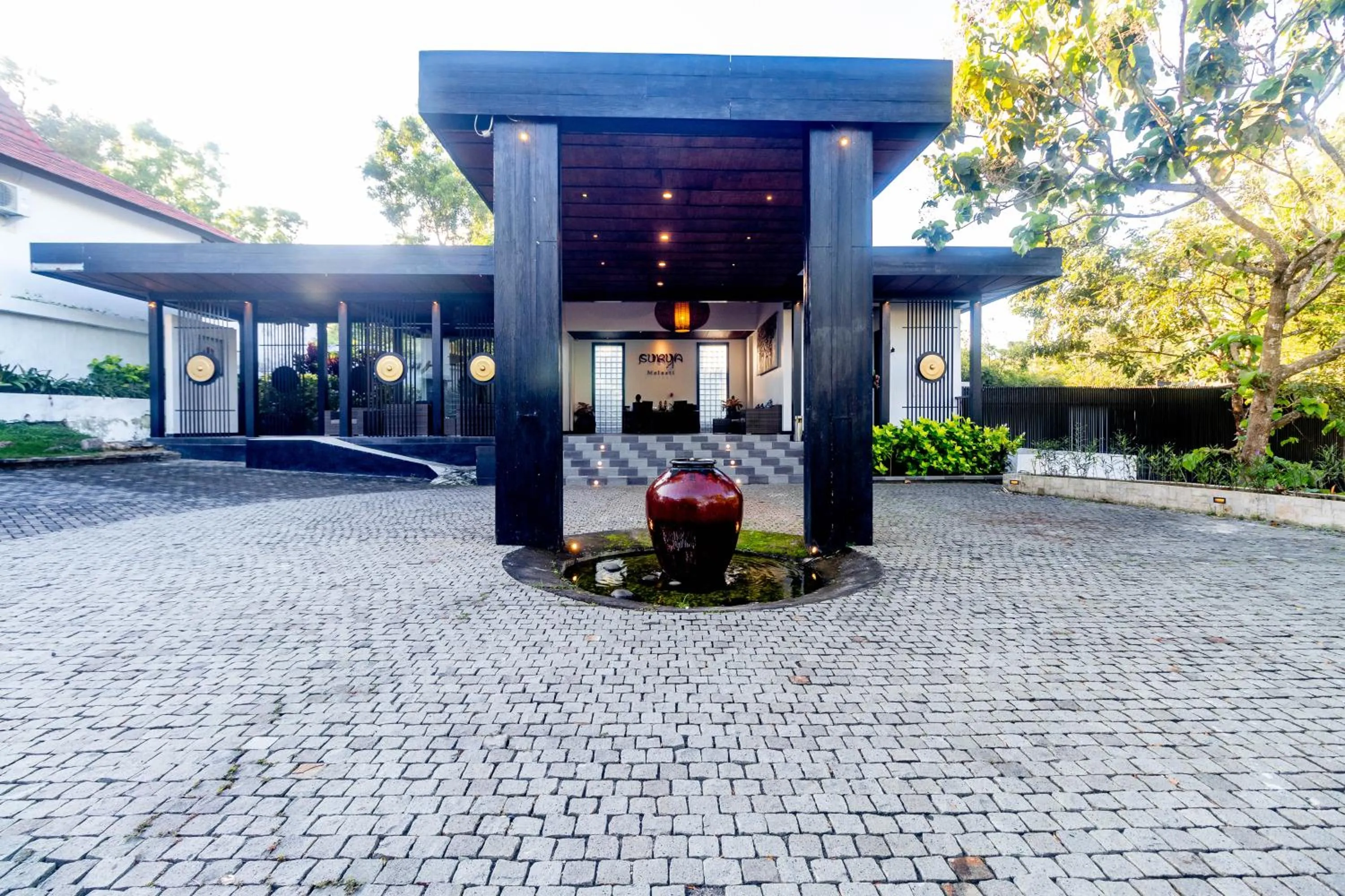 Lobby or reception in Surya Melasti Beach Villa