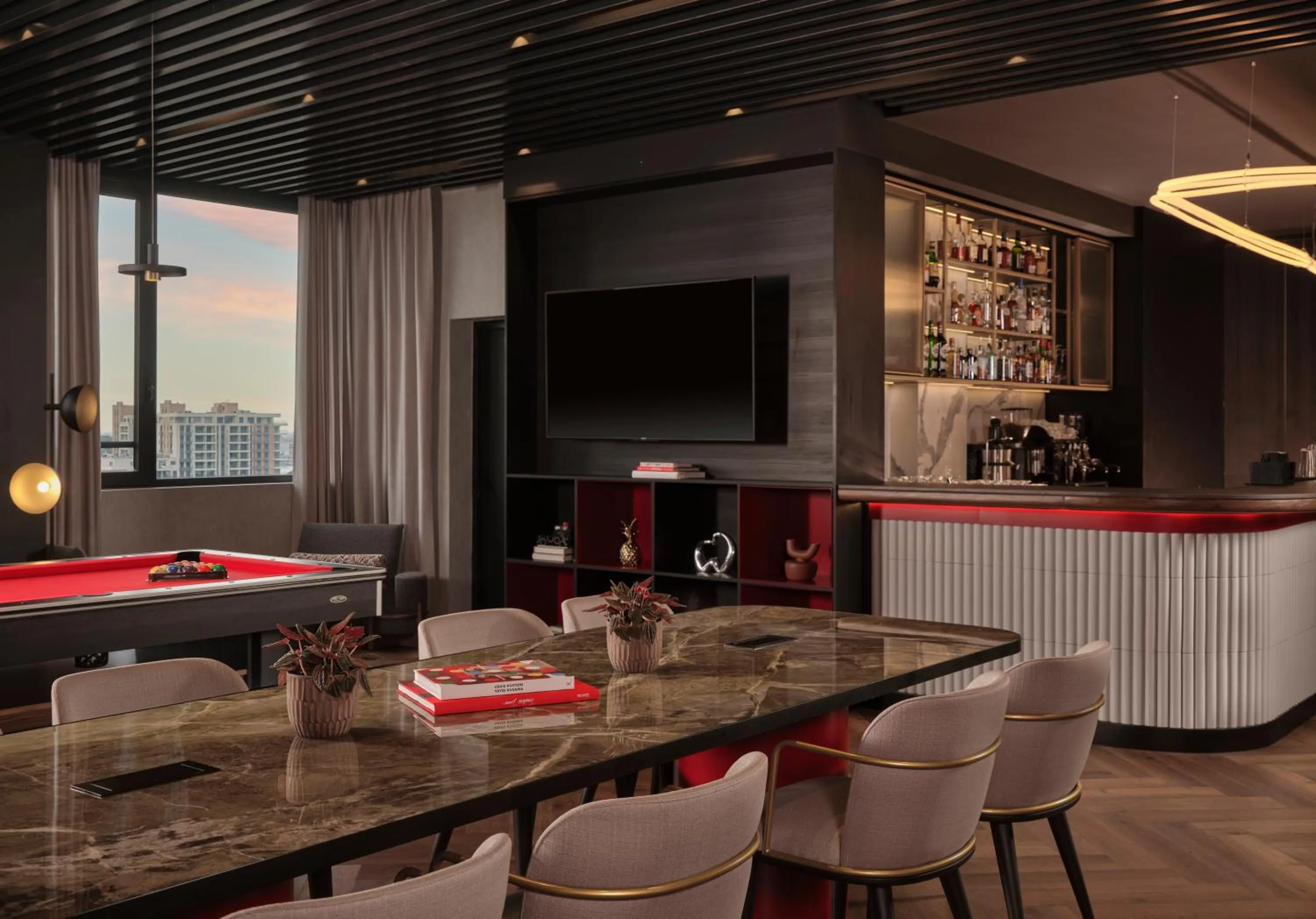 Lounge or bar in Radisson RED Belgrade