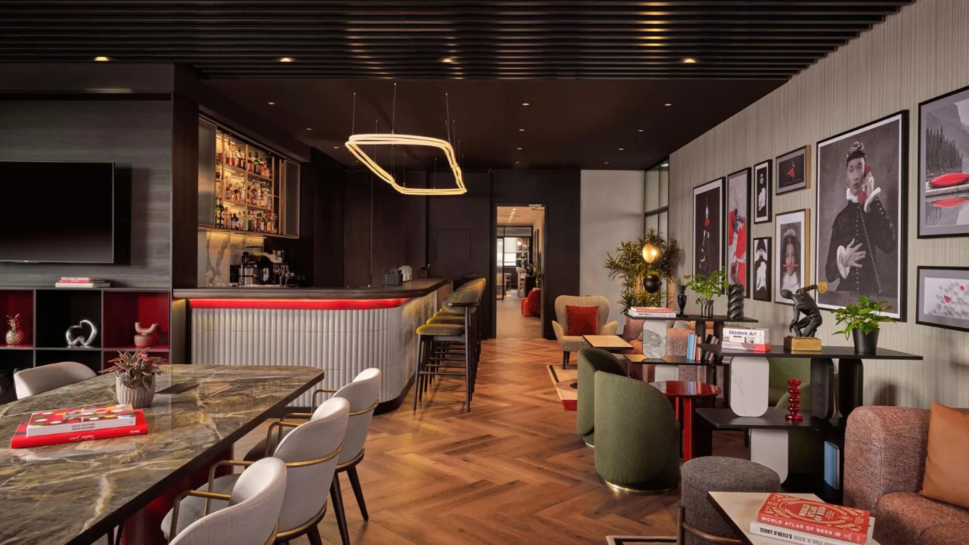 Lounge or bar in Radisson RED Belgrade