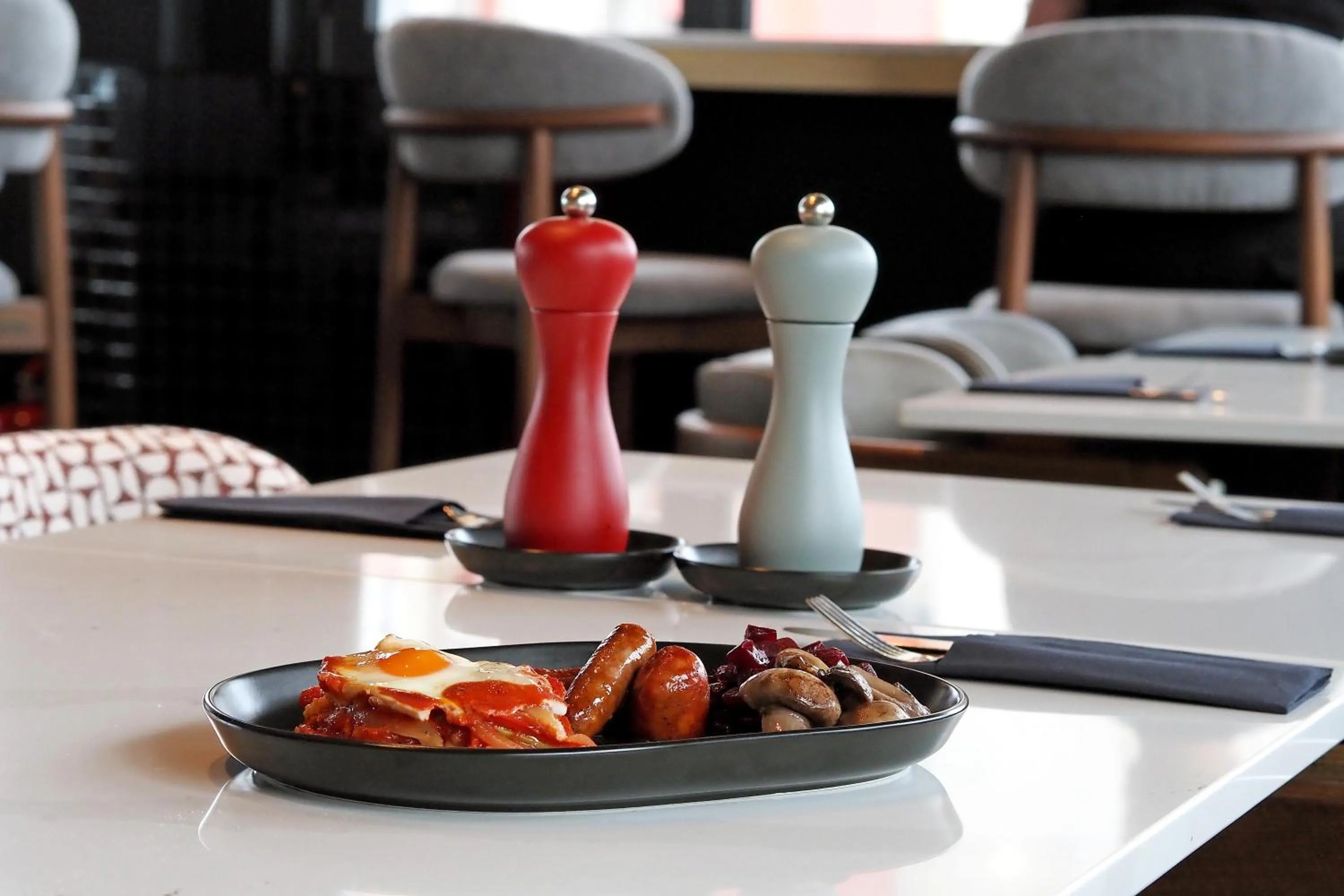 Breakfast in Radisson RED Belgrade