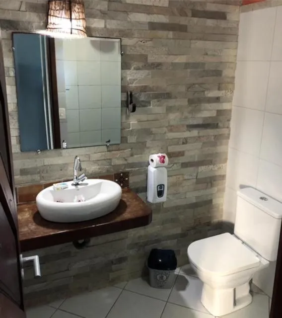 Bathroom in Pousada Pomar da Pipa