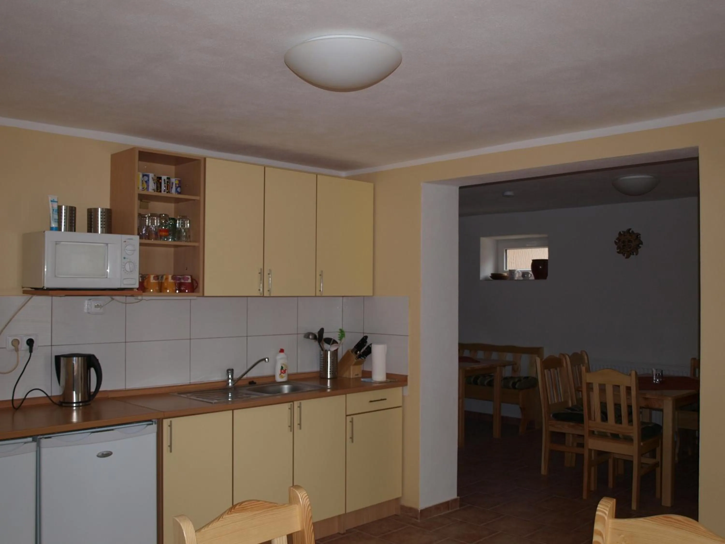 Kitchen or kitchenette in Penzion U Dvou lip