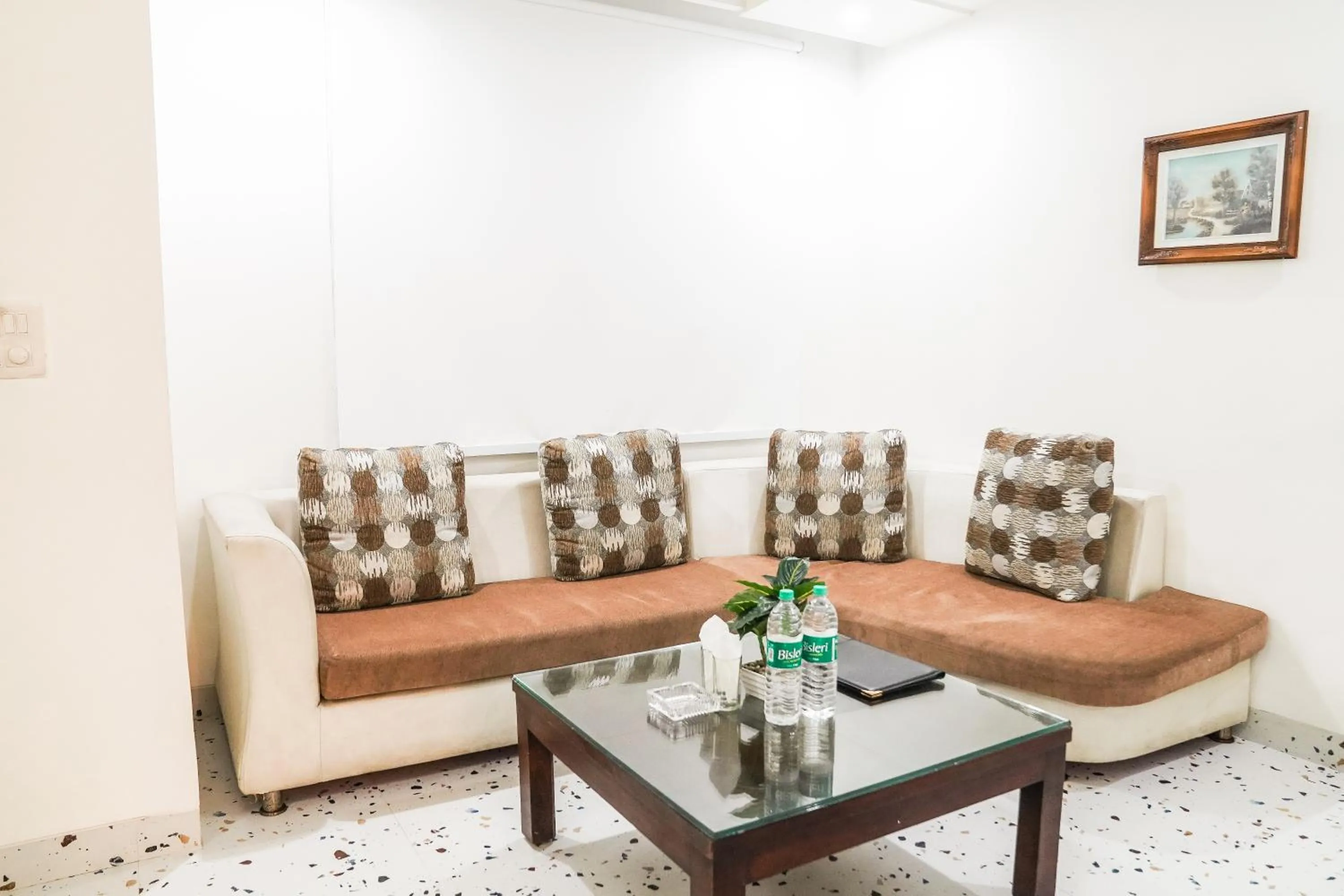 Living room in Asian Suites IFFCO Metro Station Gurugram