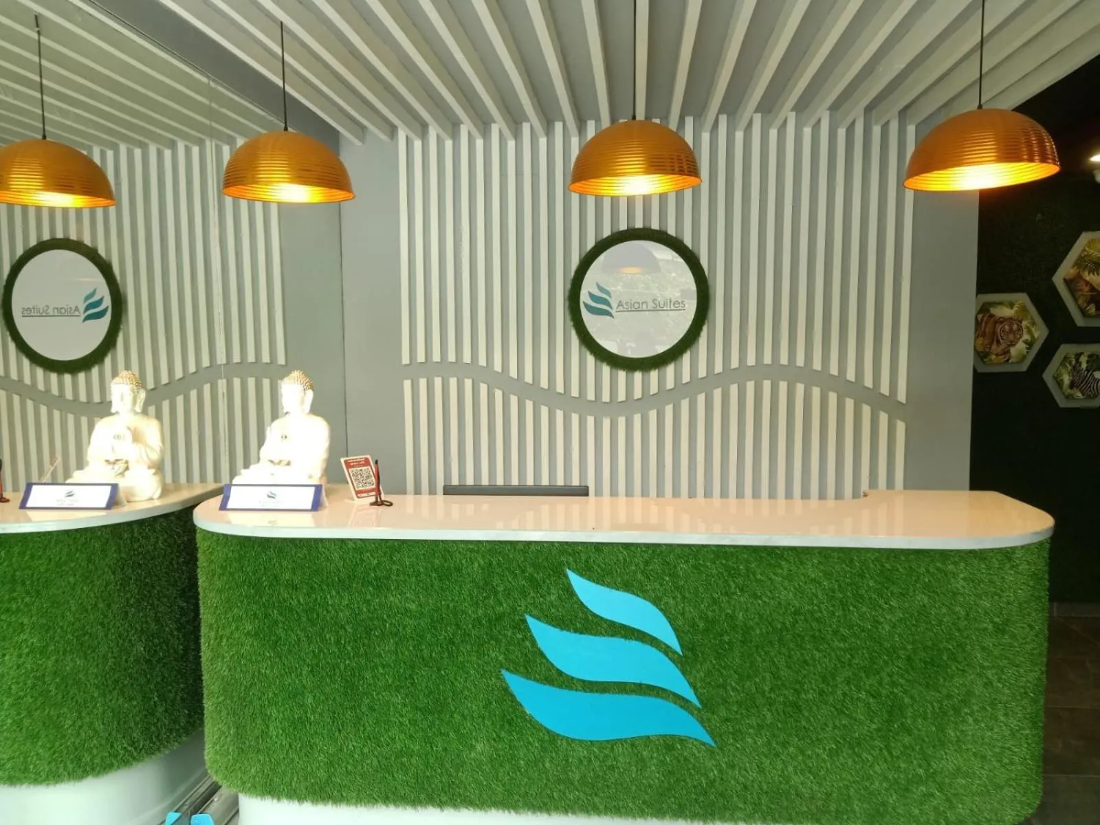 Lobby or reception in Asian Suites IFFCO Metro Station Gurugram