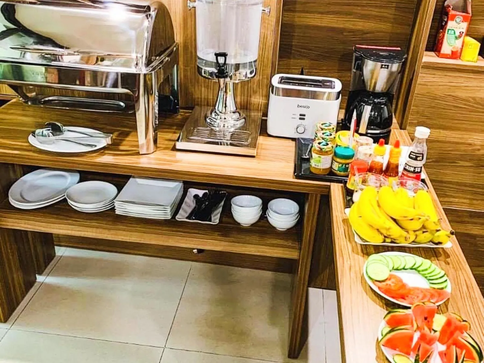 Breakfast in Bai Chay Panda Hotel