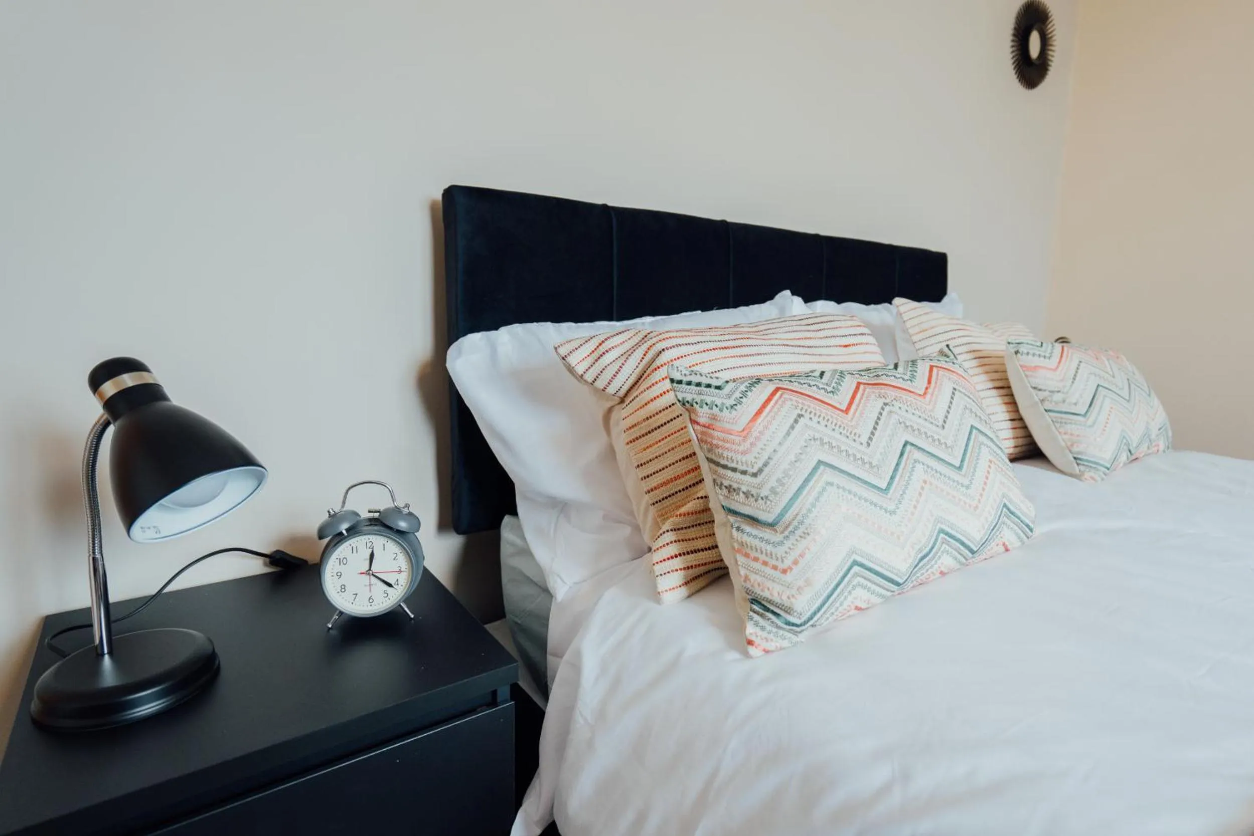 Bedroom in Bellengers Apartments