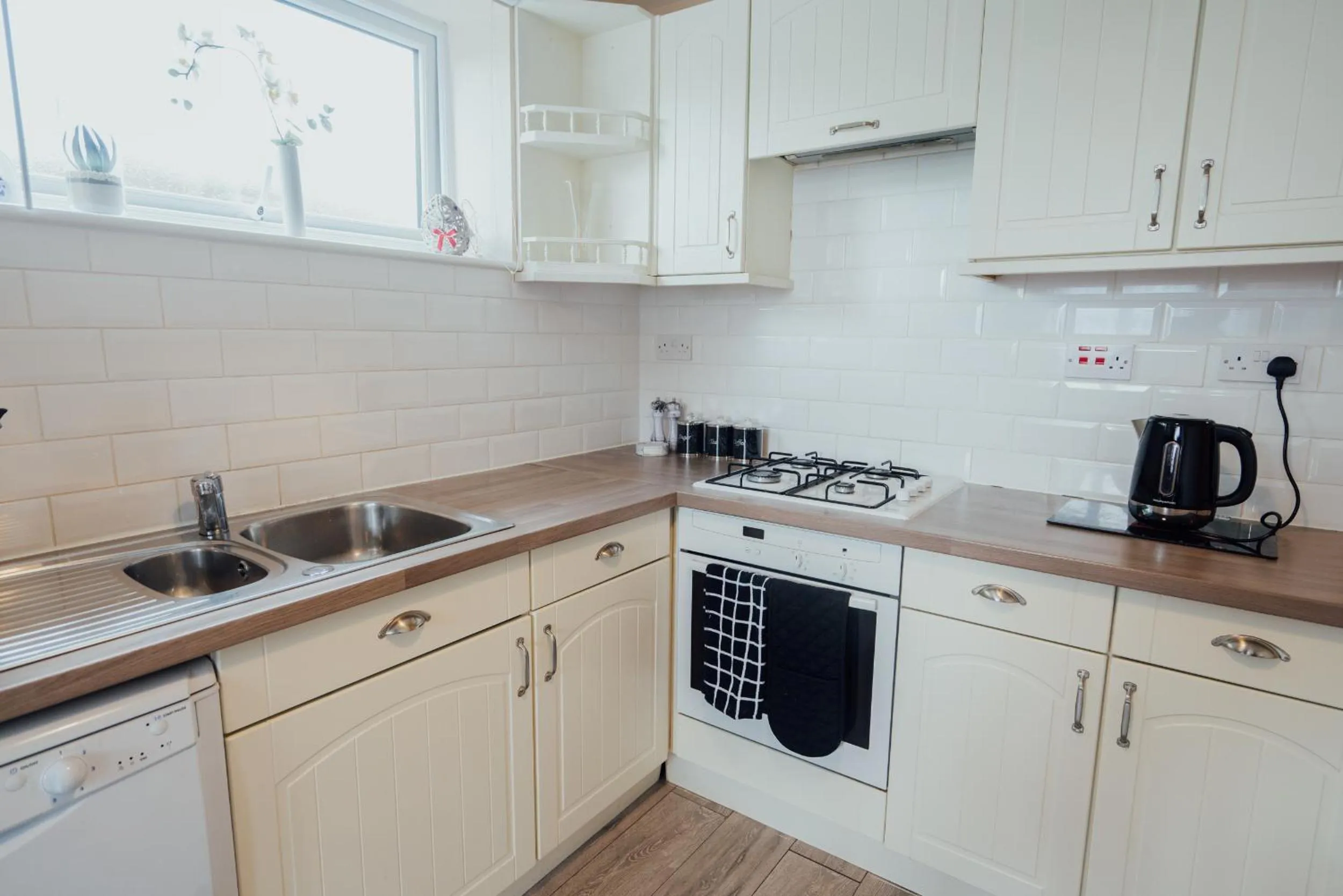 Kitchen or kitchenette in Bellengers Apartments