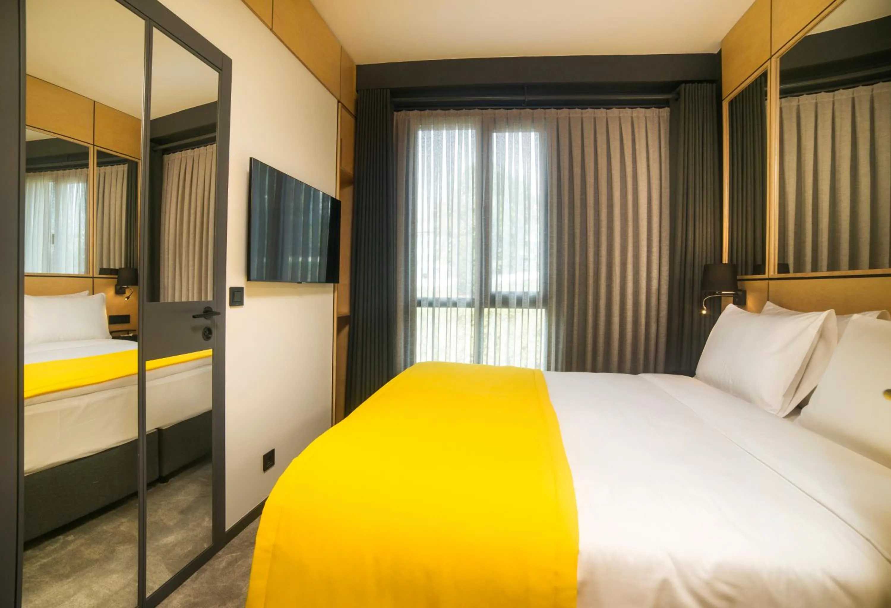 Bed in Trip Park Hotel