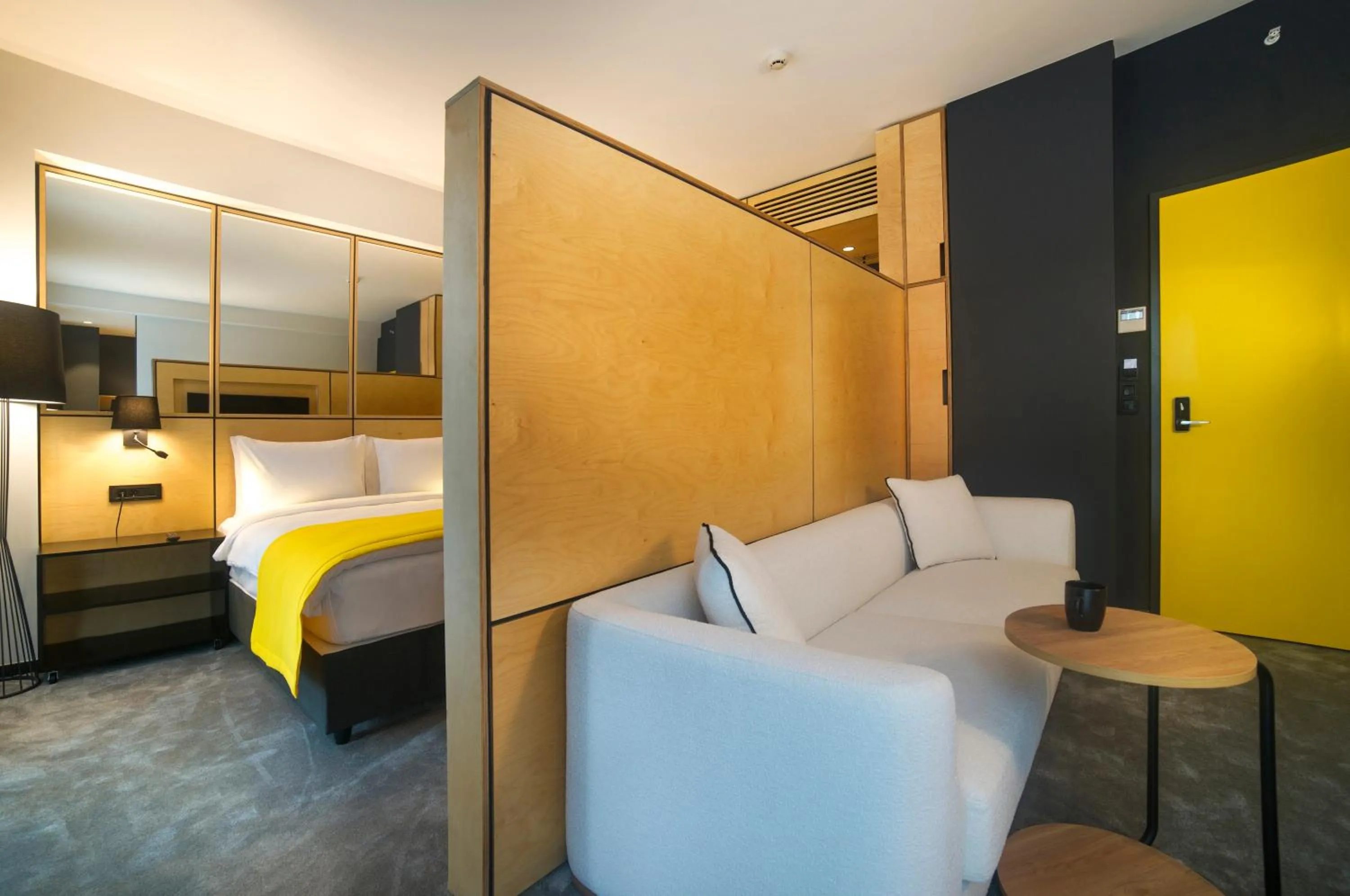 Bed in Trip Park Hotel