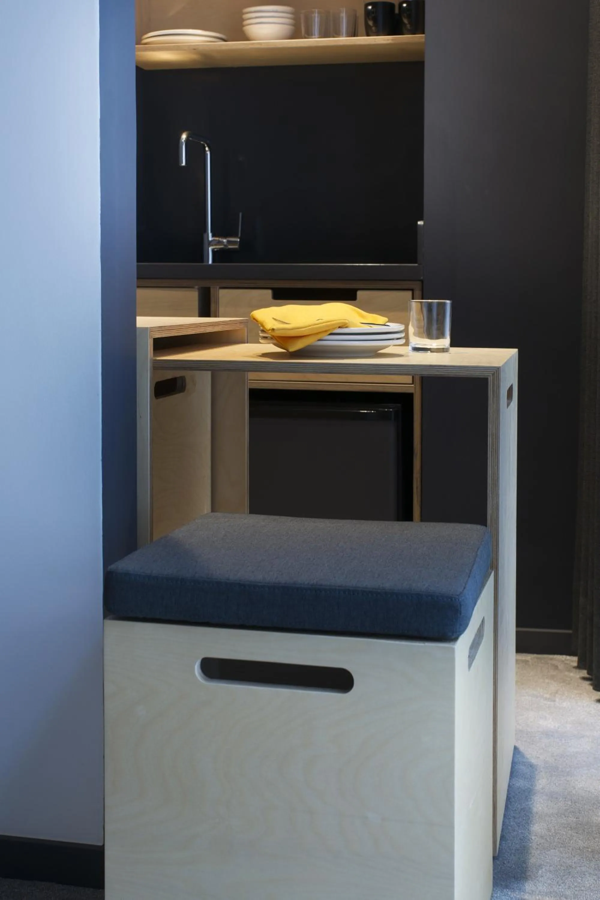 Kitchen or kitchenette in Trip Park Hotel