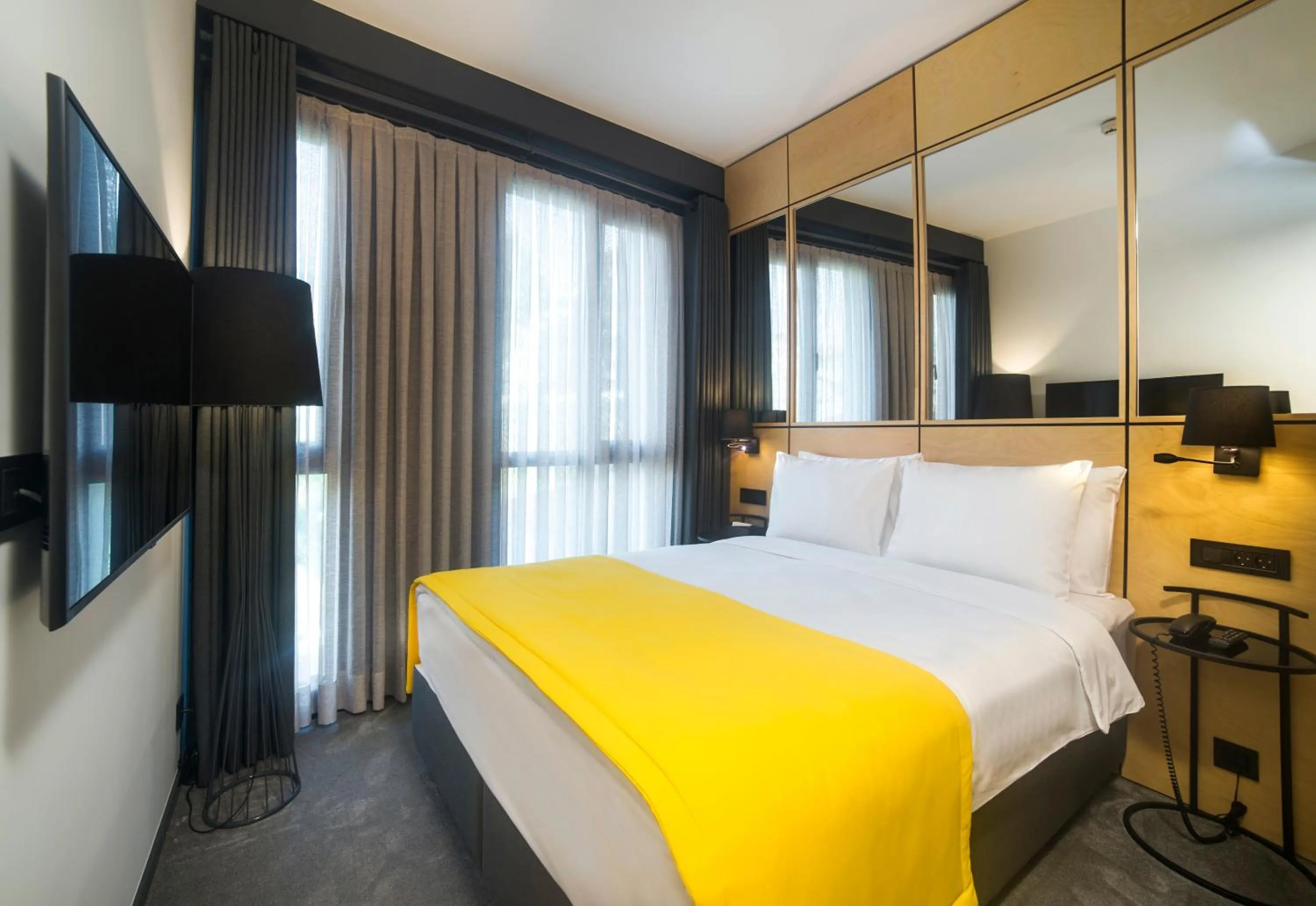 Bed in Trip Park Hotel