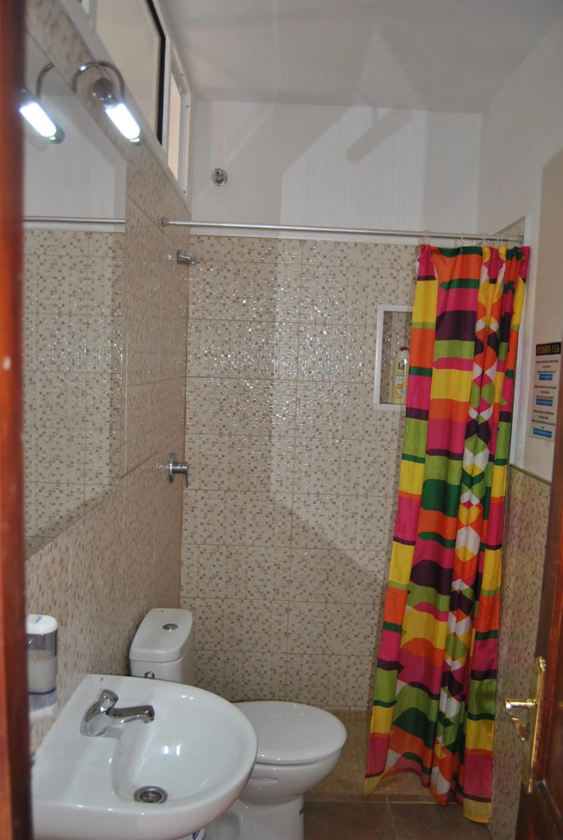 Bathroom in Pension Eva