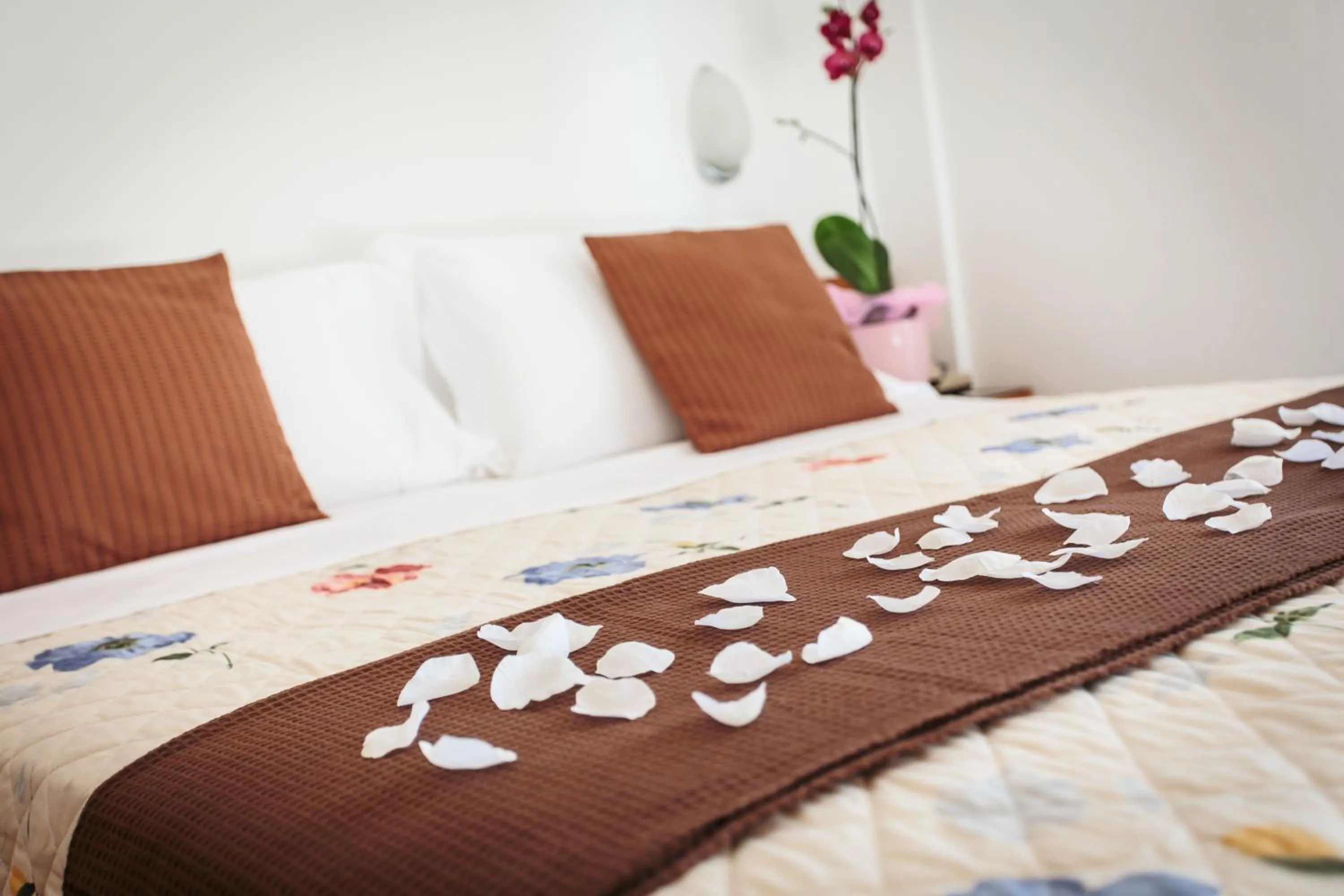Bed in Hotel Du Lac