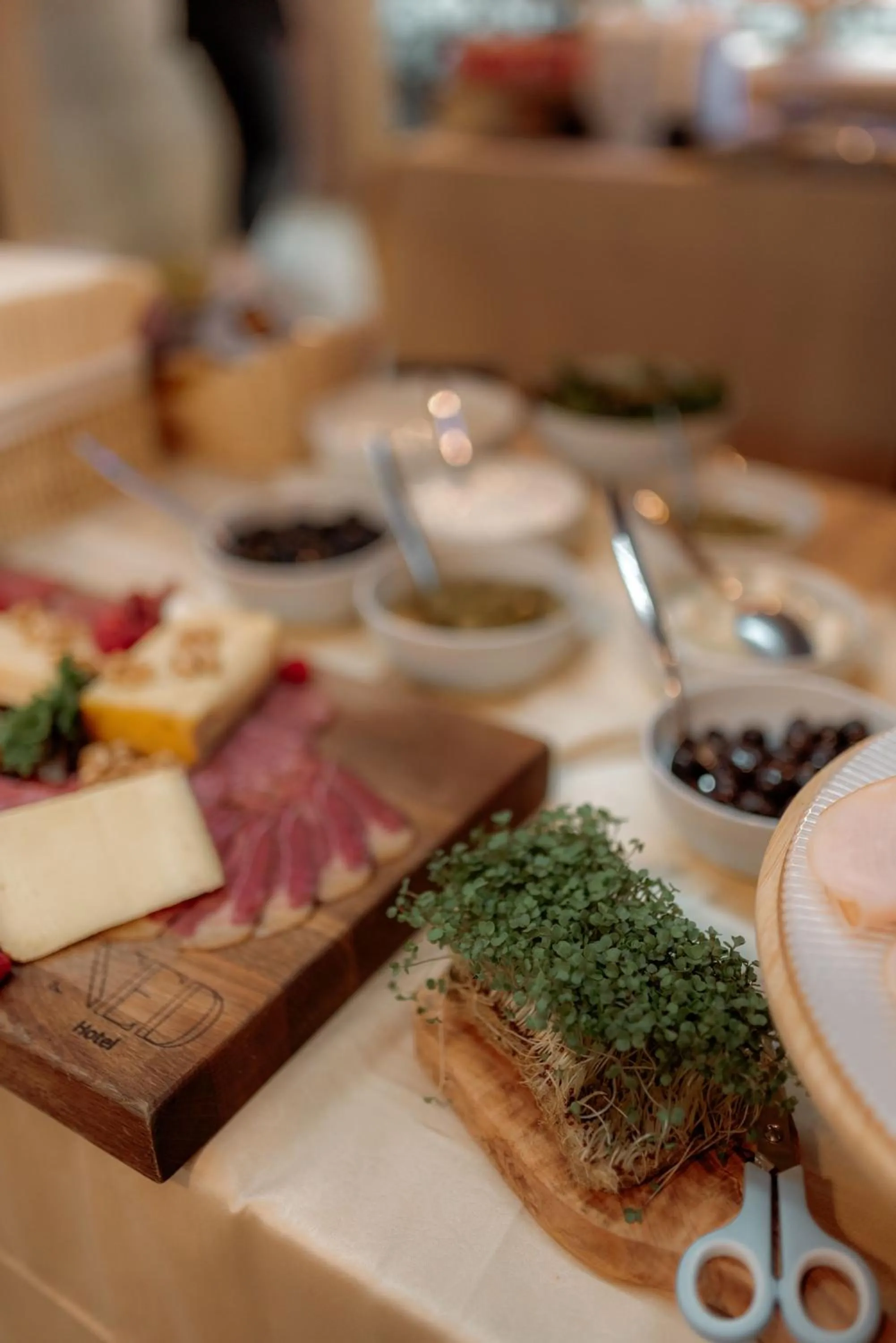 Buffet breakfast in NED Hotel