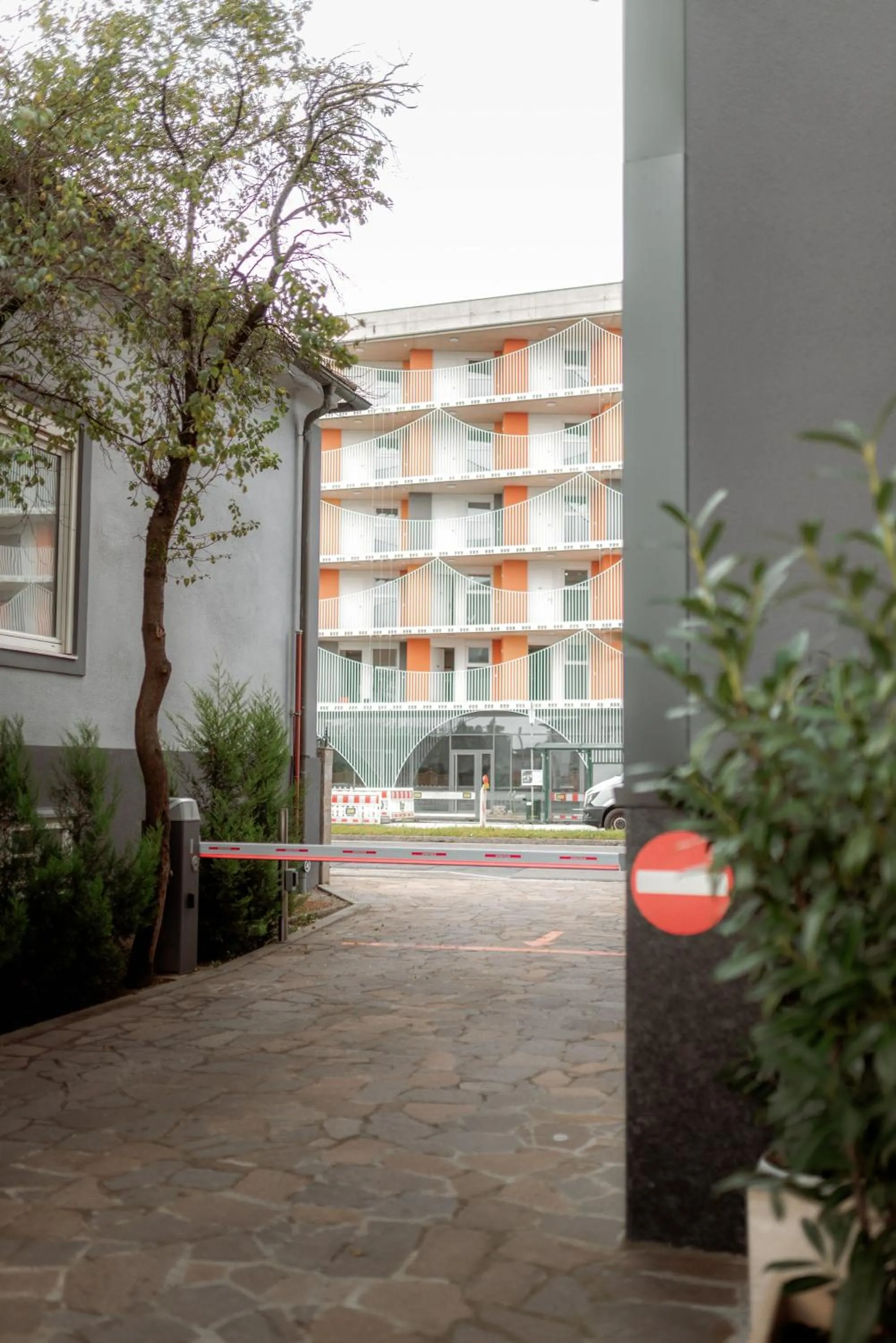 Facade/entrance in NED Hotel