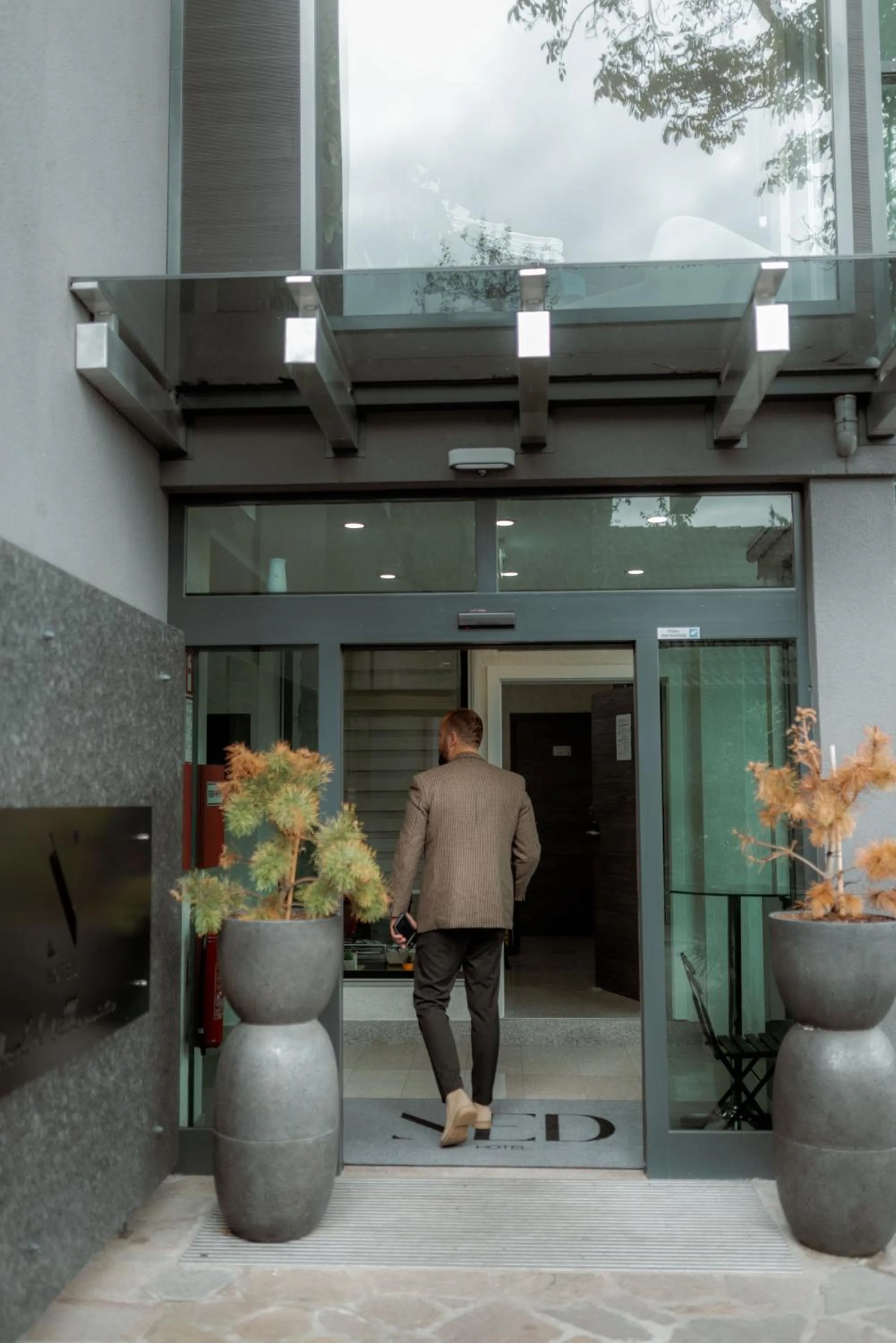 Facade/entrance in NED Hotel