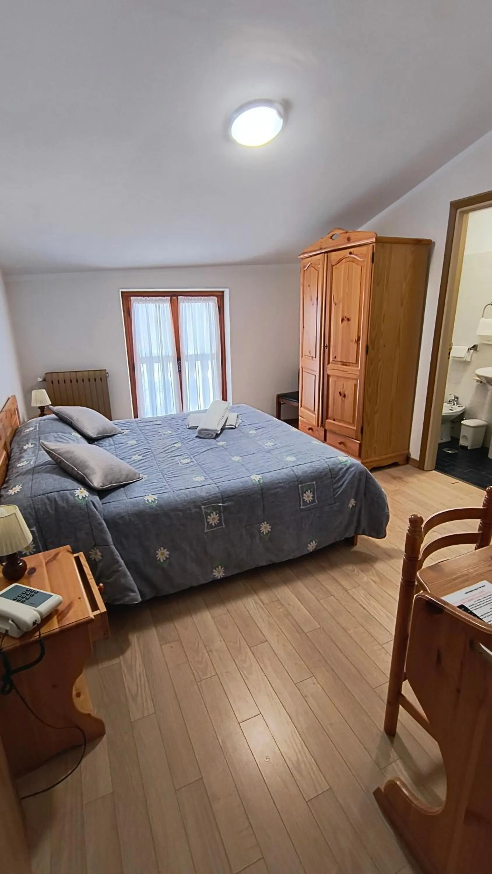 Bed in Hotel Blanchetti