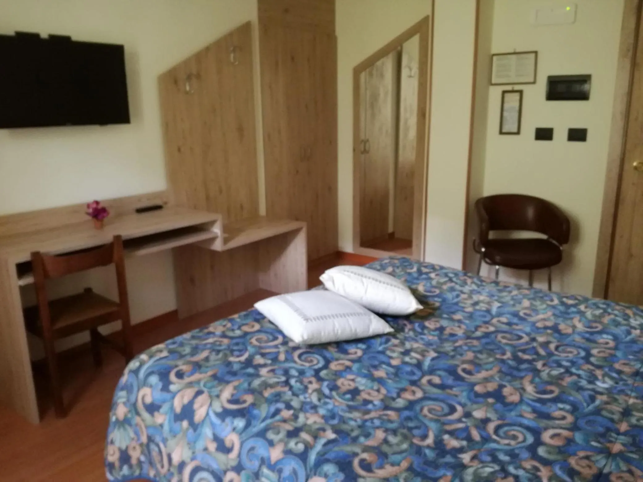 Bed in Hotel Blanchetti