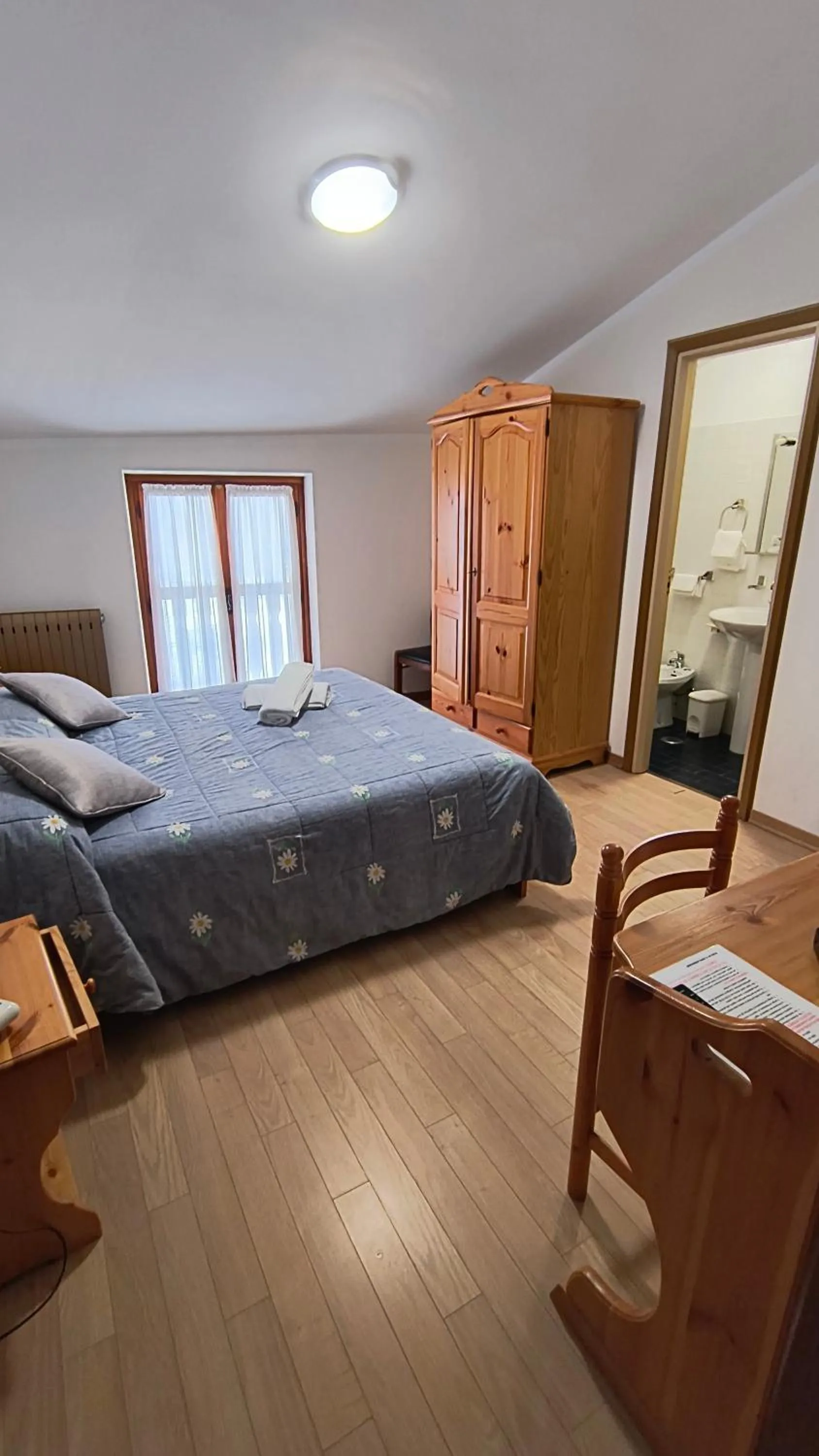 Bed in Hotel Blanchetti