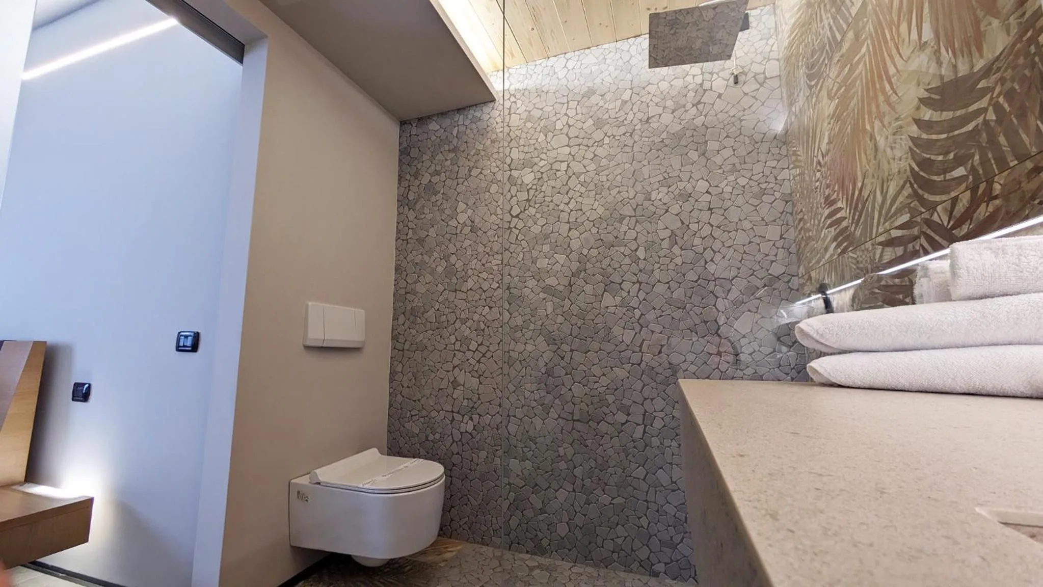 Toilet in hotel garni Santa Caterina