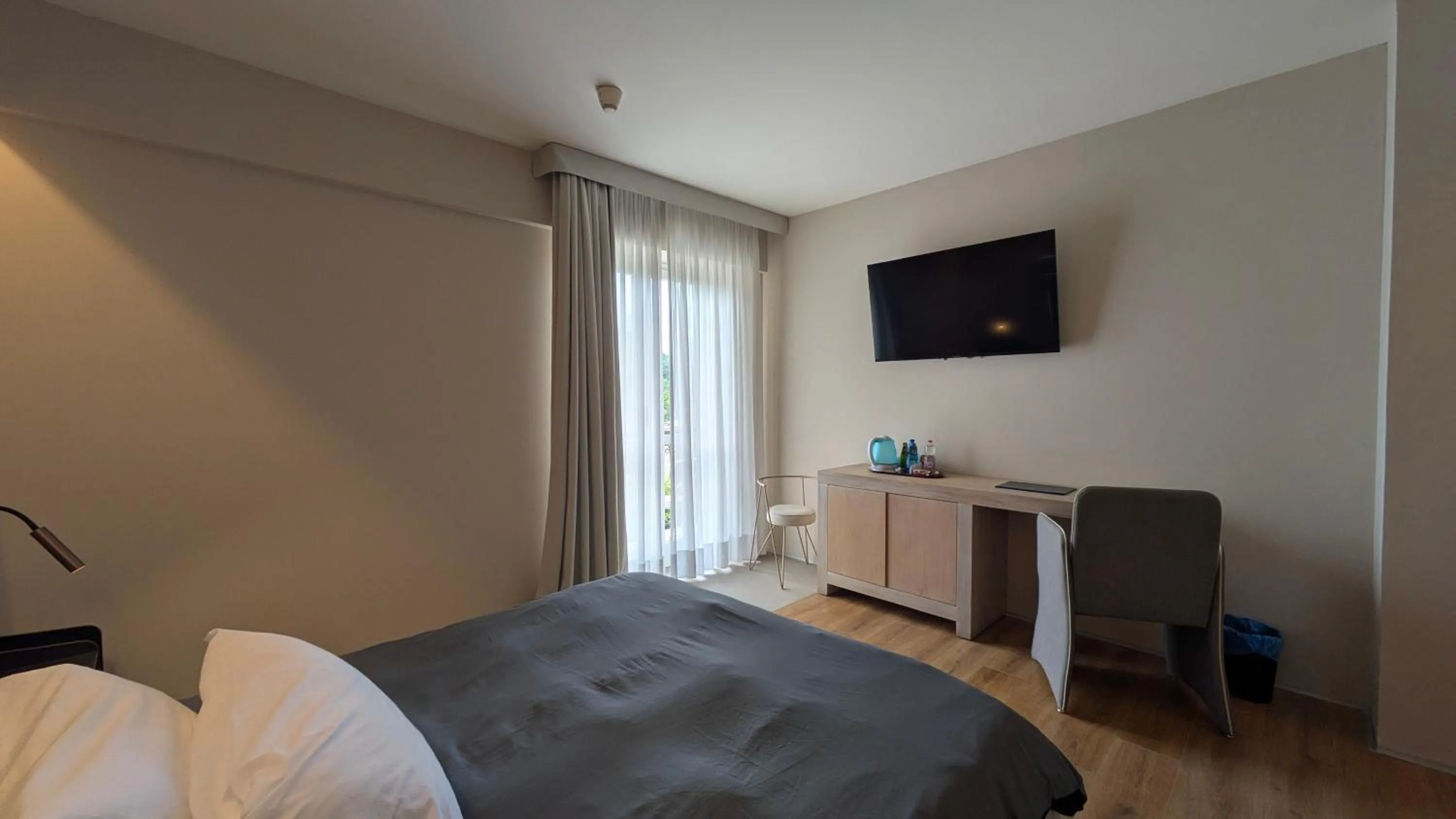 Bed in hotel garni Santa Caterina