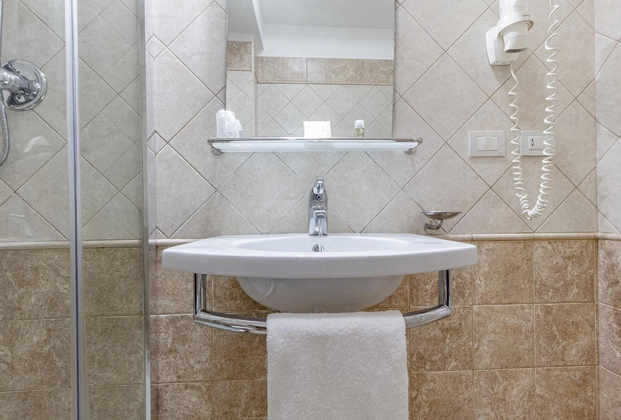 Bathroom in Hotel Vittorio Emanuele