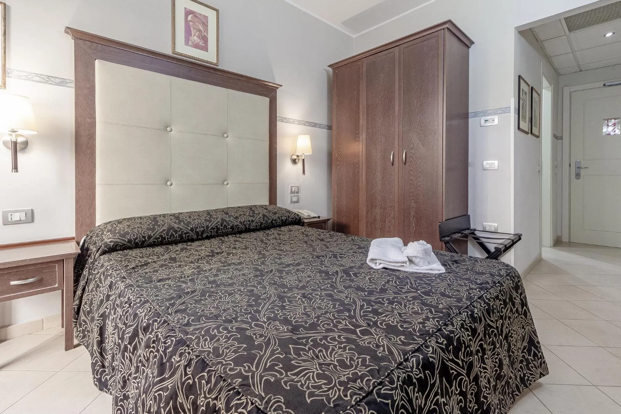 Bedroom in Hotel Vittorio Emanuele