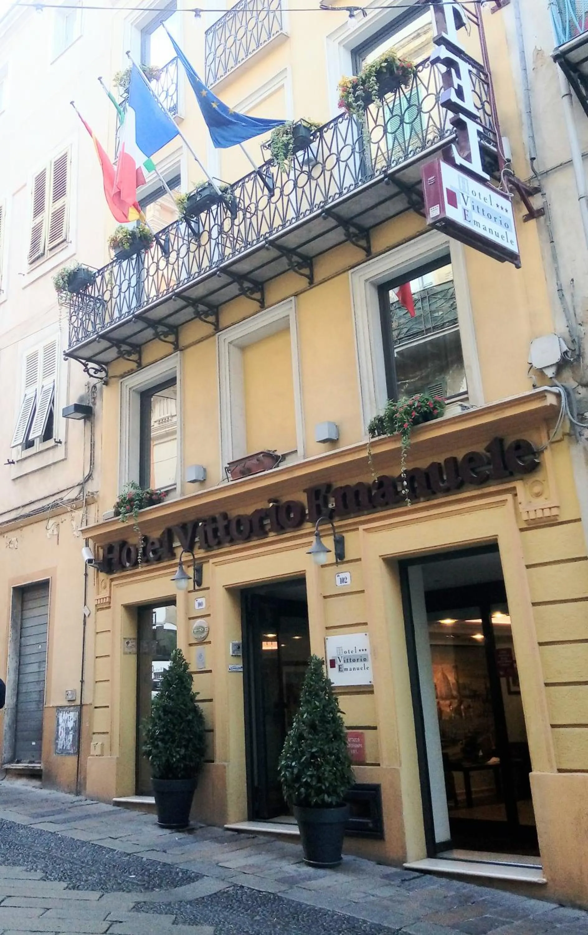 Property building in Hotel Vittorio Emanuele
