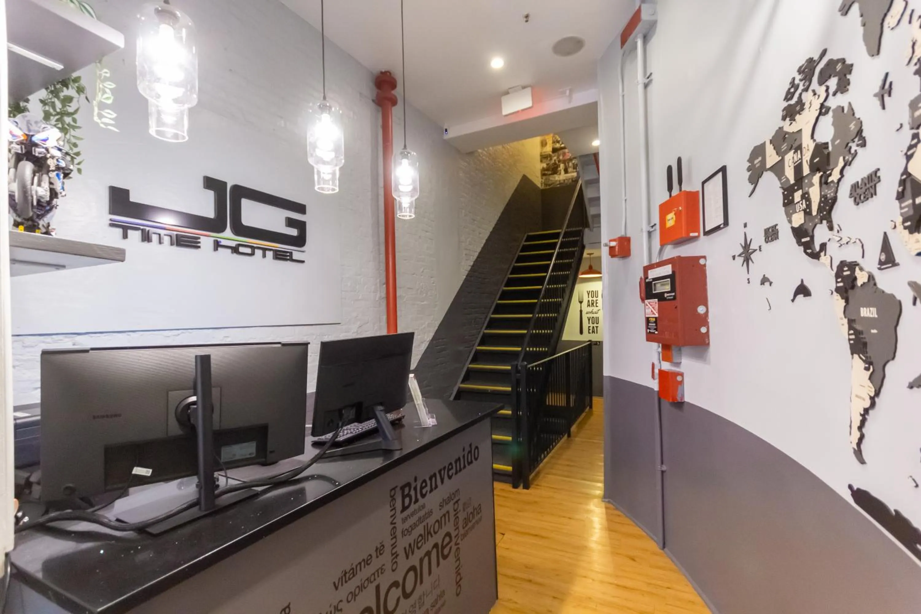 Lobby or reception in JG Time Hotel by JGSTAY, Times Square