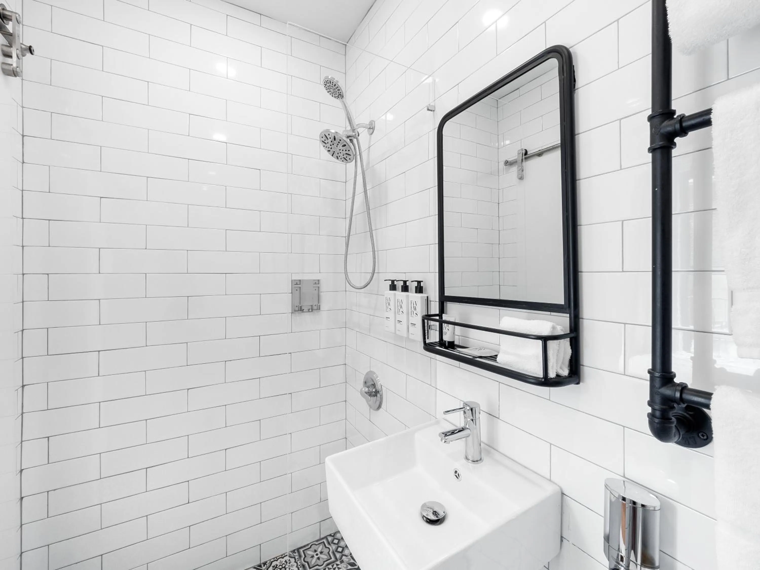 Bathroom in BeHome by LuxUrban