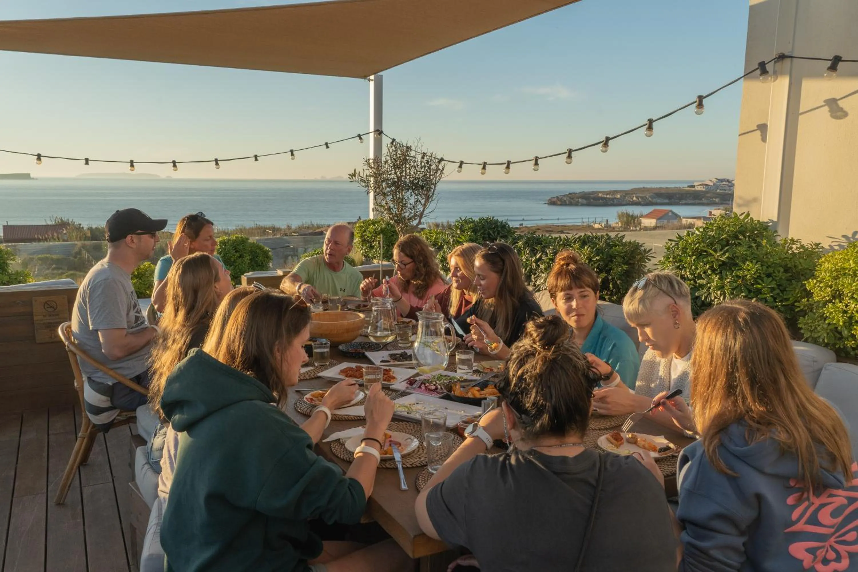Food and drinks in The Salty Surf & Yoga