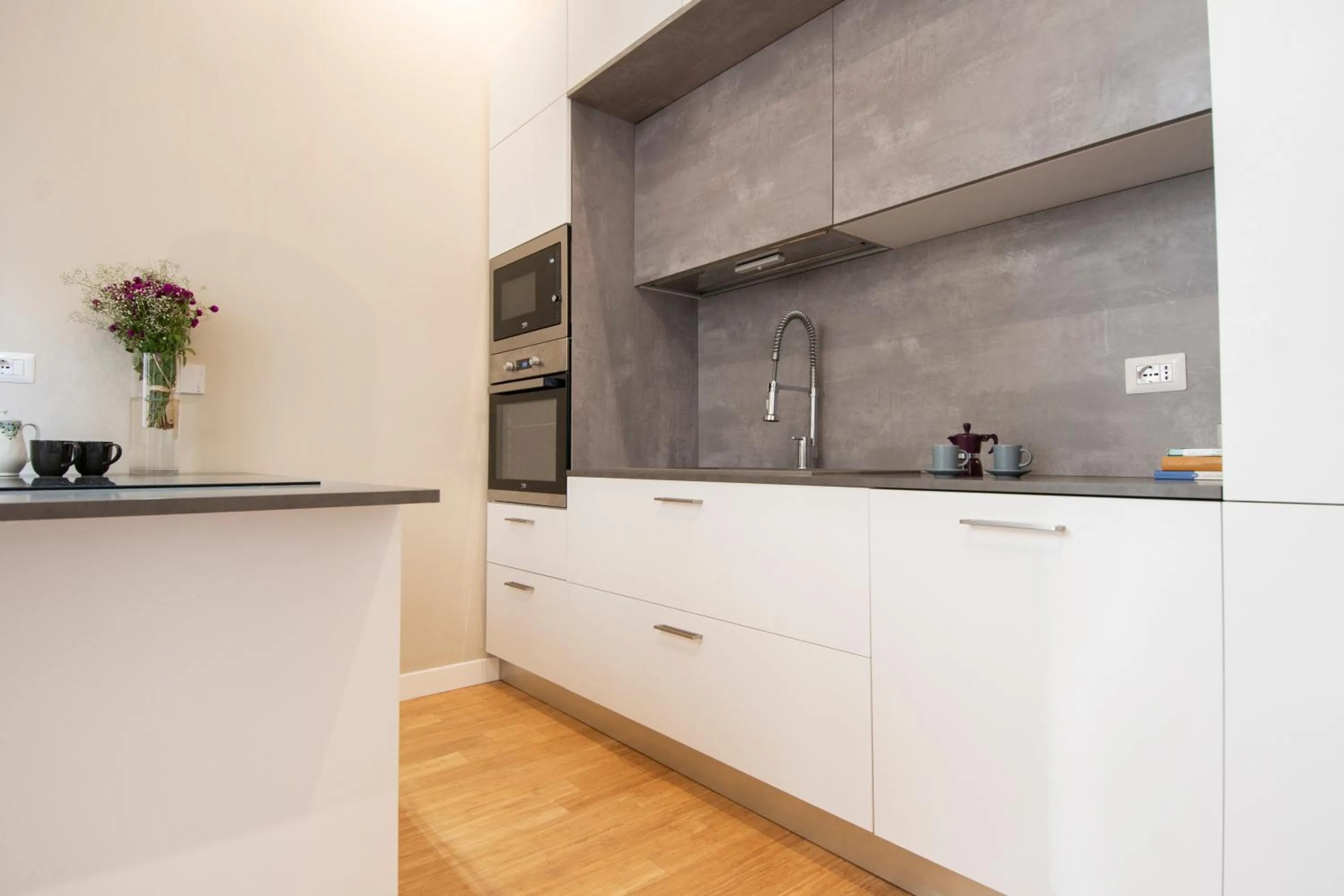 Kitchen or kitchenette in Boutique Hotel Galatea