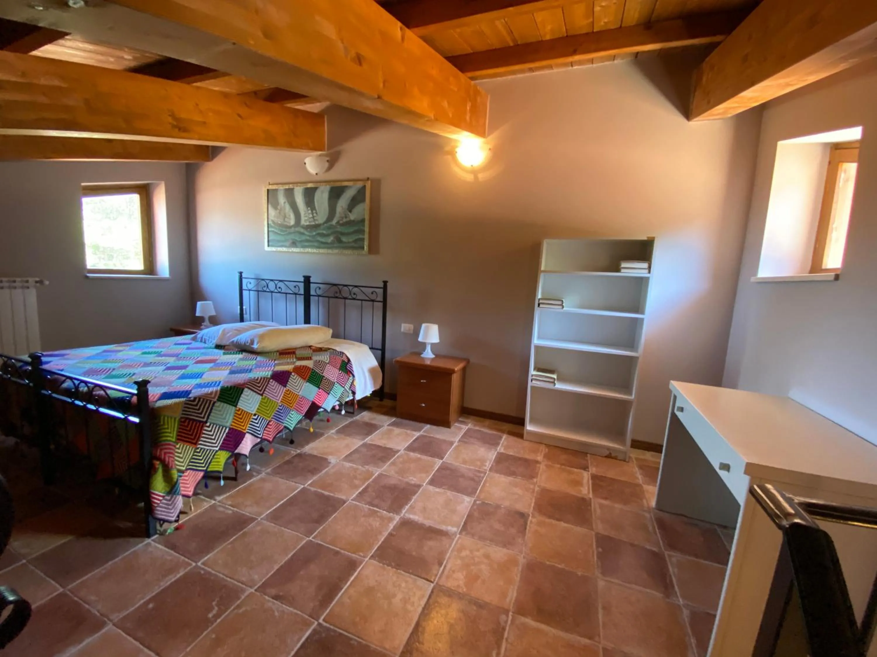 Photo of the whole room, Bed in Colle Paciocco