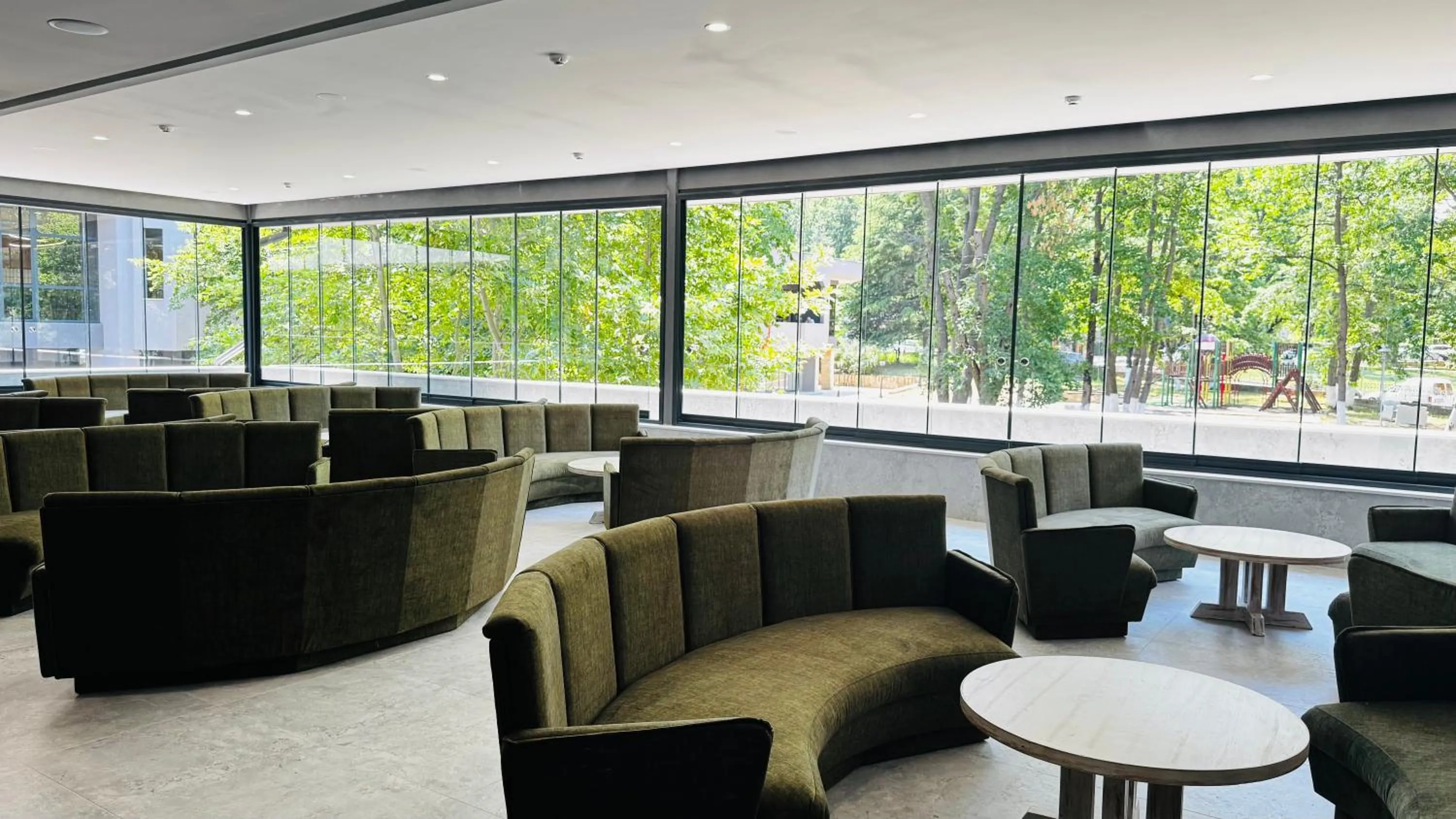 Seating area in Atliman Beach Park Hotel