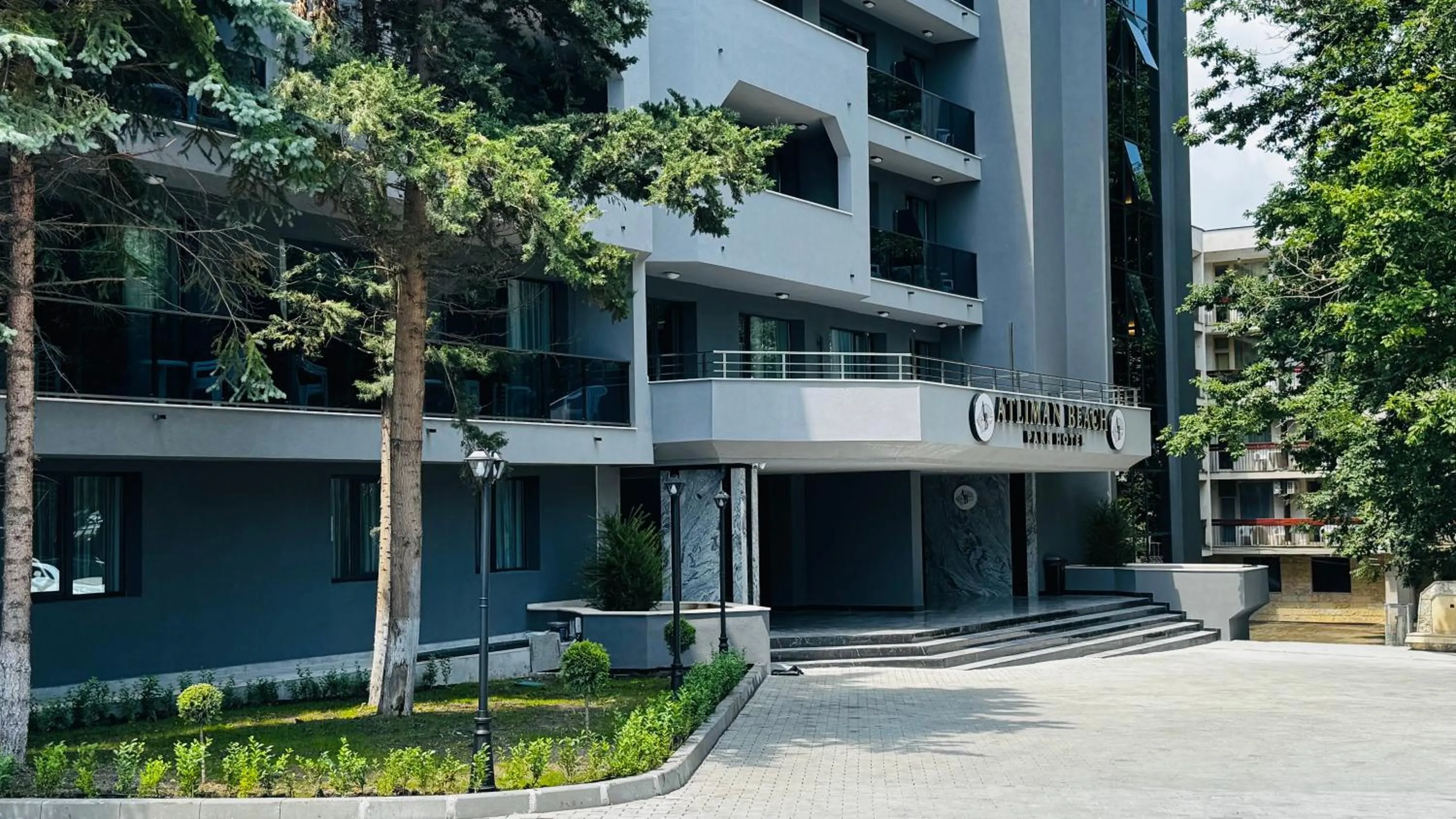 Property building in Atliman Beach Park Hotel