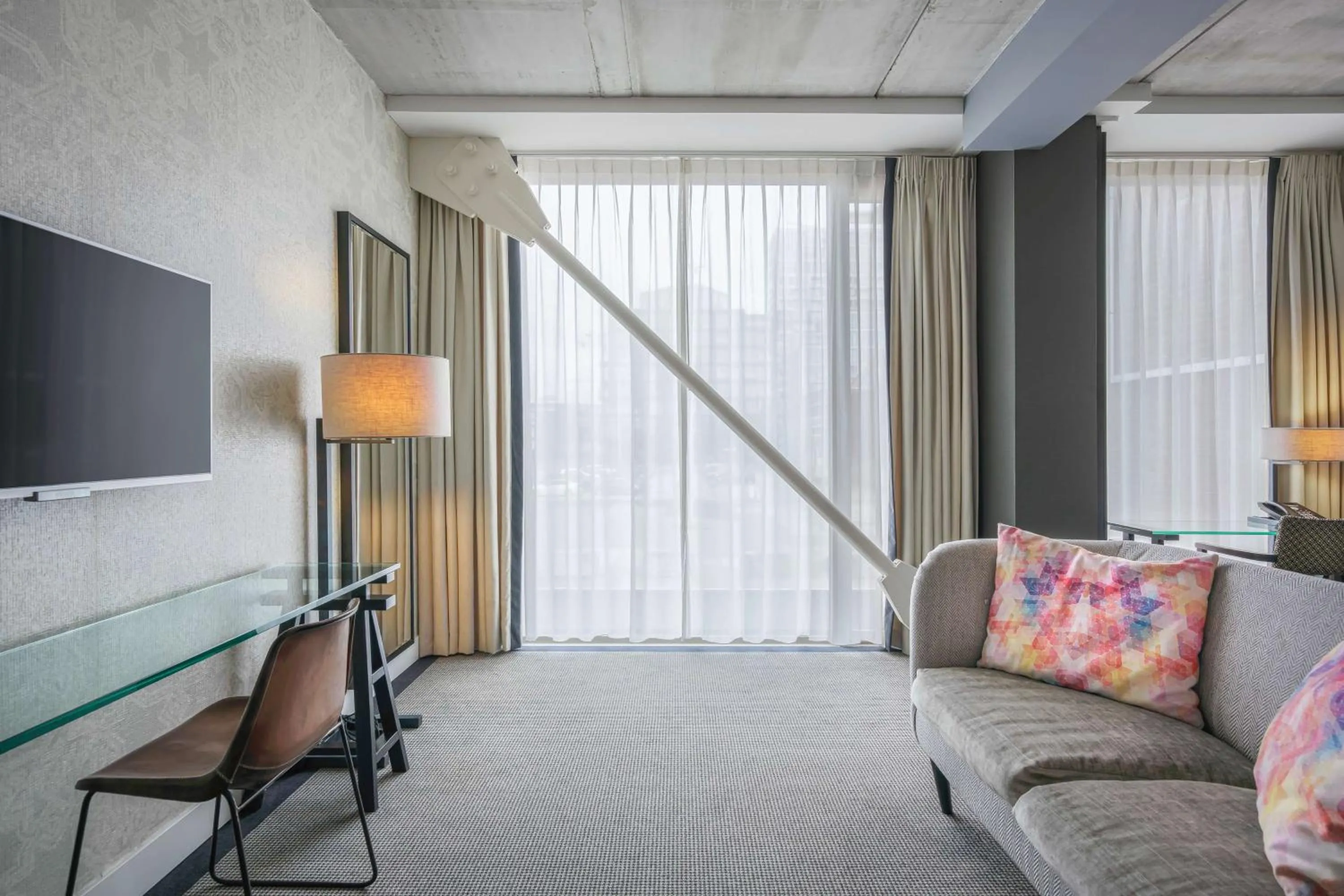 Living room in DoubleTree by Hilton Amsterdam - NDSM Wharf