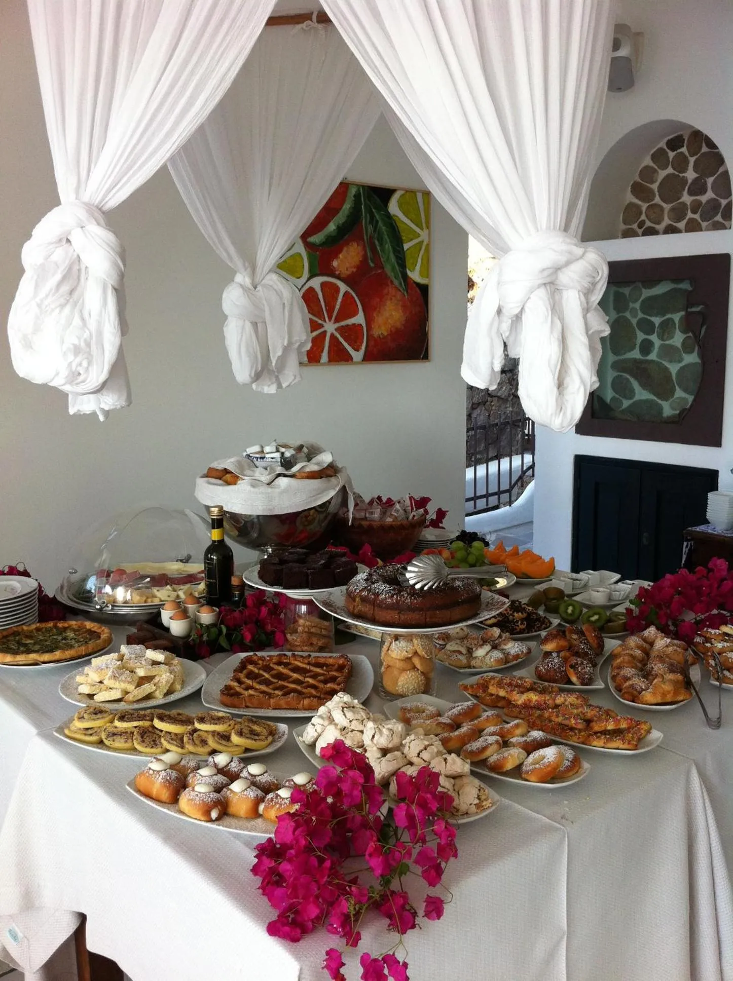 Breakfast in Quartara Boutique Hotel