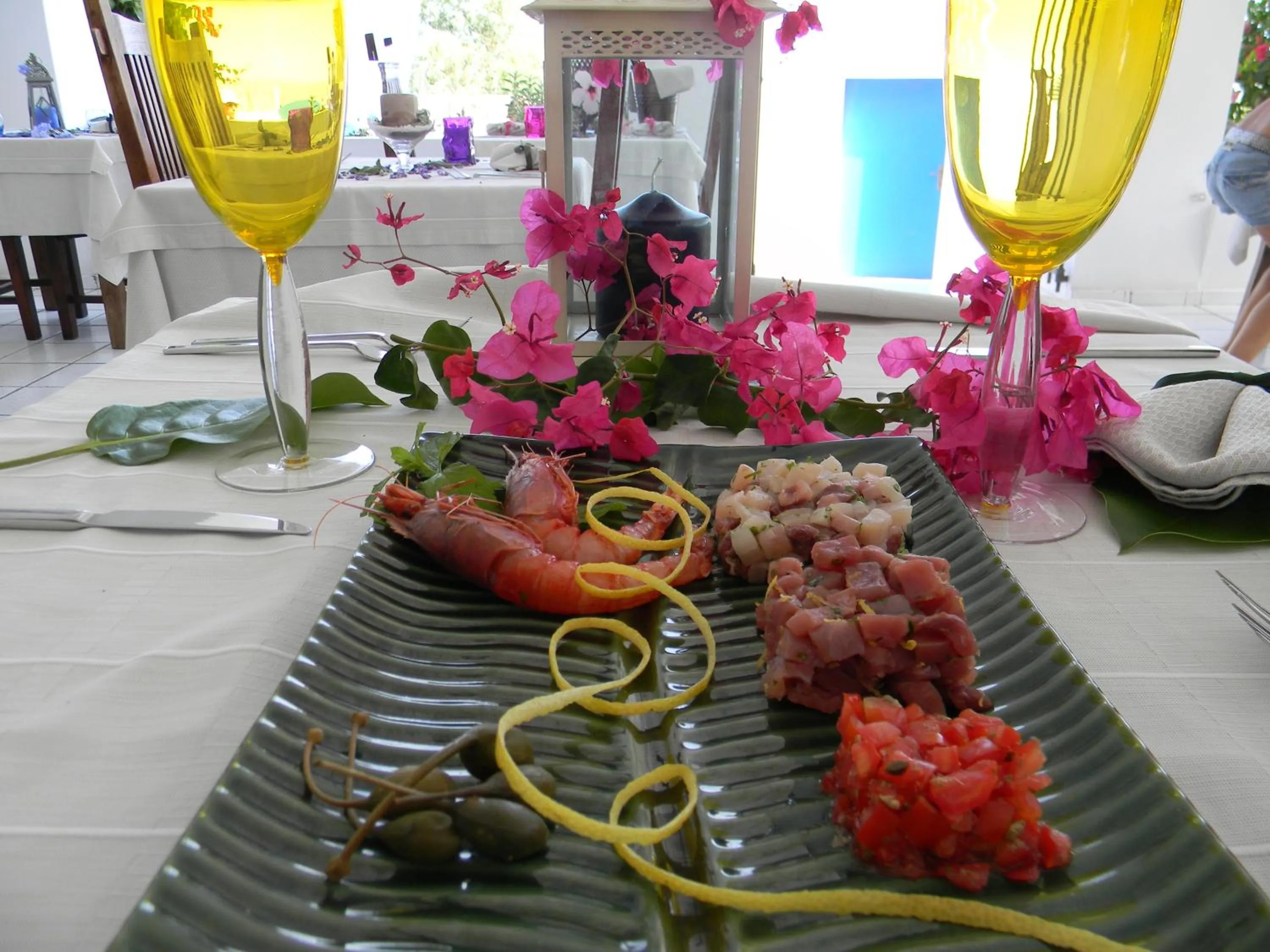 Restaurant/places to eat in Quartara Boutique Hotel