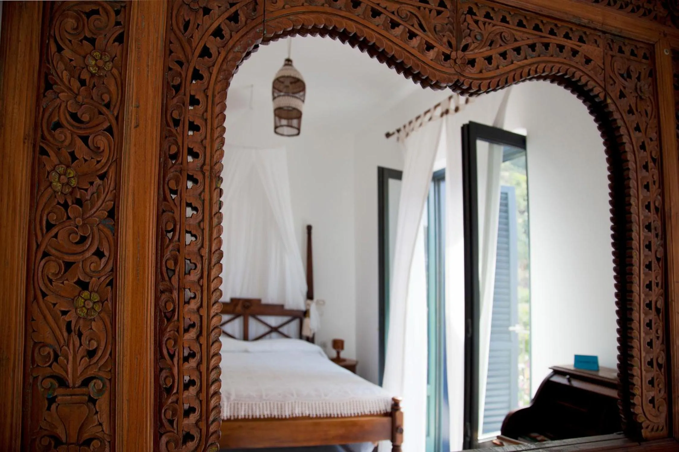 Bed in Quartara Boutique Hotel