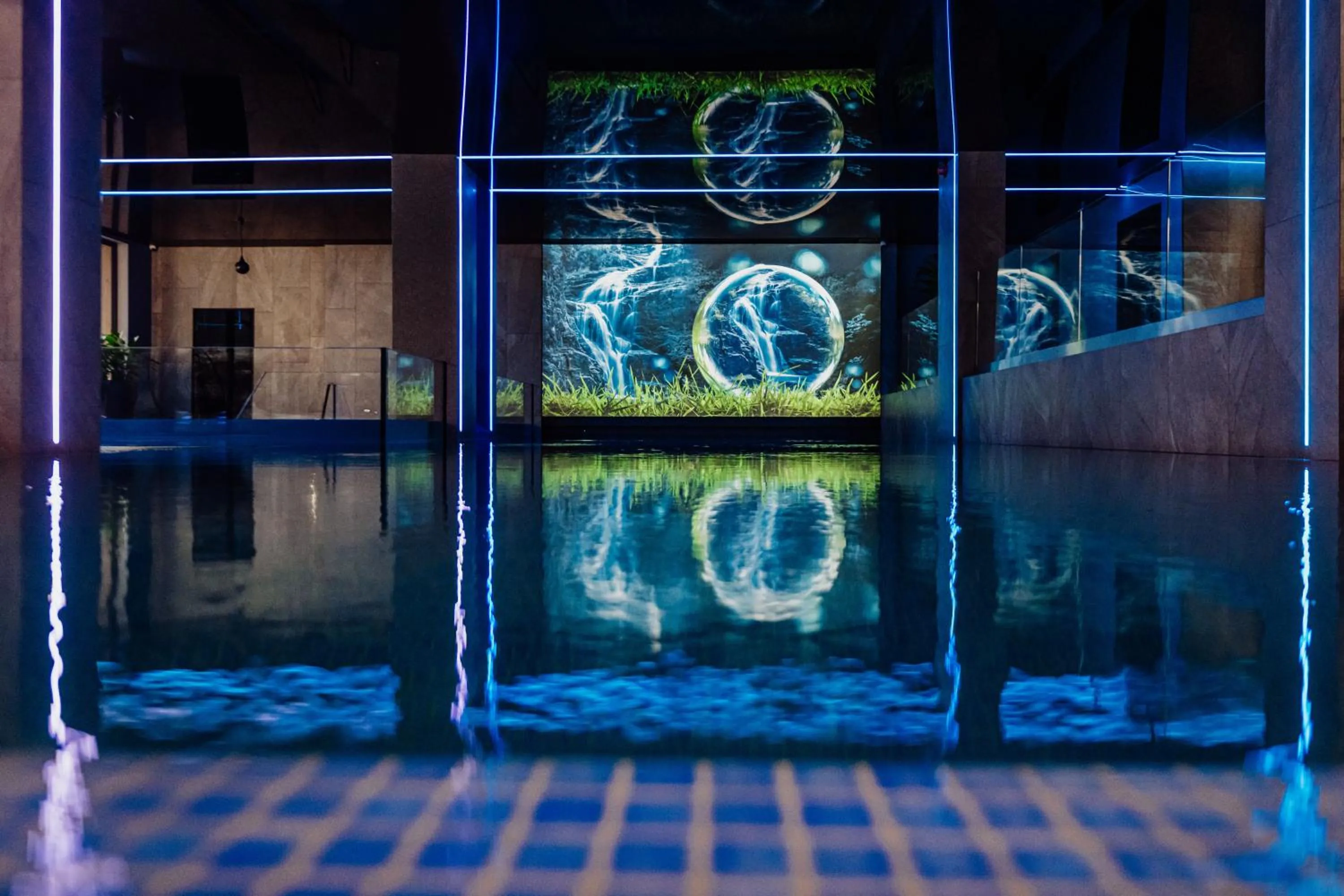 Swimming pool in Rezydencja AQUA by GRANO