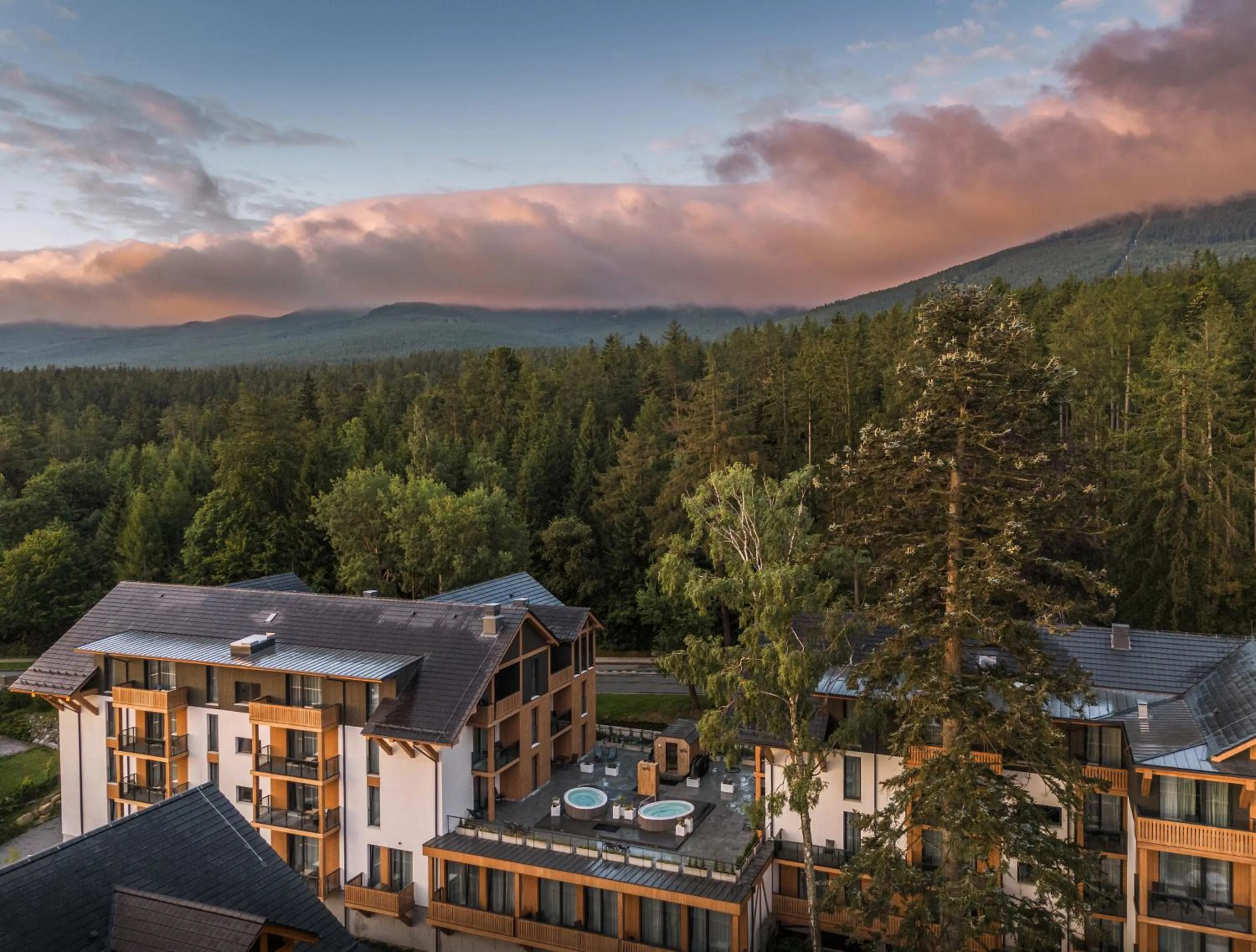 Mountain view in Rezydencja AQUA by GRANO
